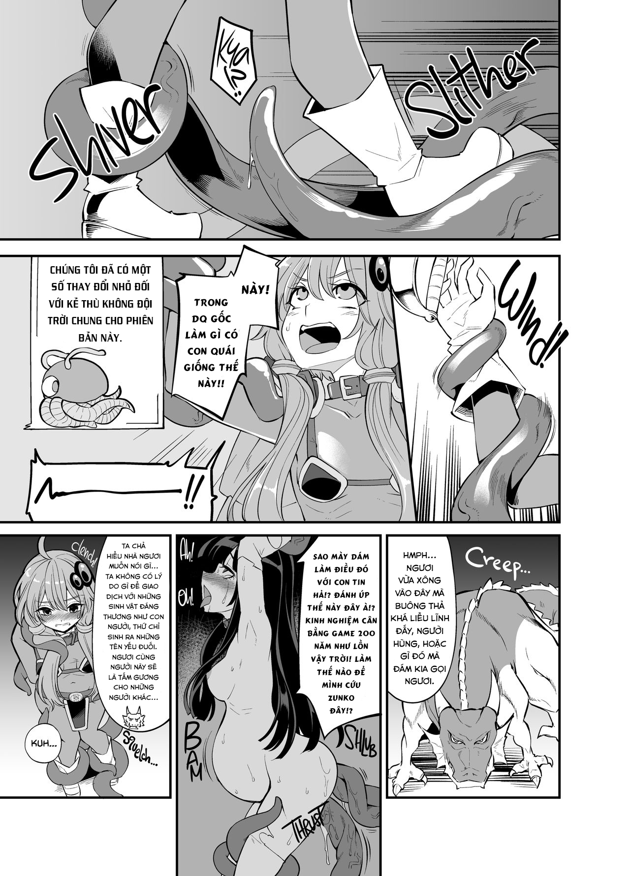 Đọc truyện hentai Yuzuki Yukari In Dragon Quest - Oneshot