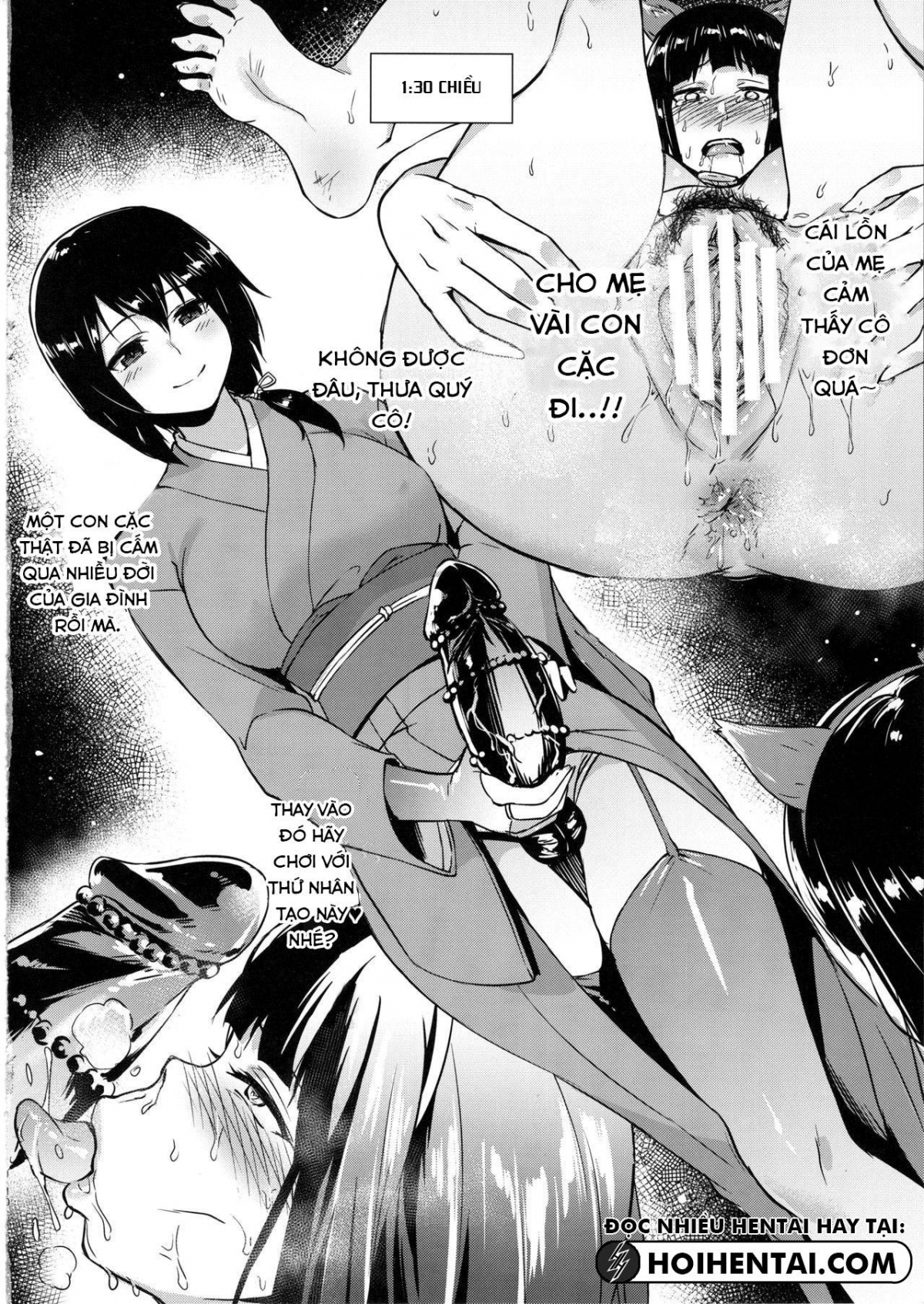 Đọc truyện hentai The Nishizumi Family Former Matriach's Training - Oneshot