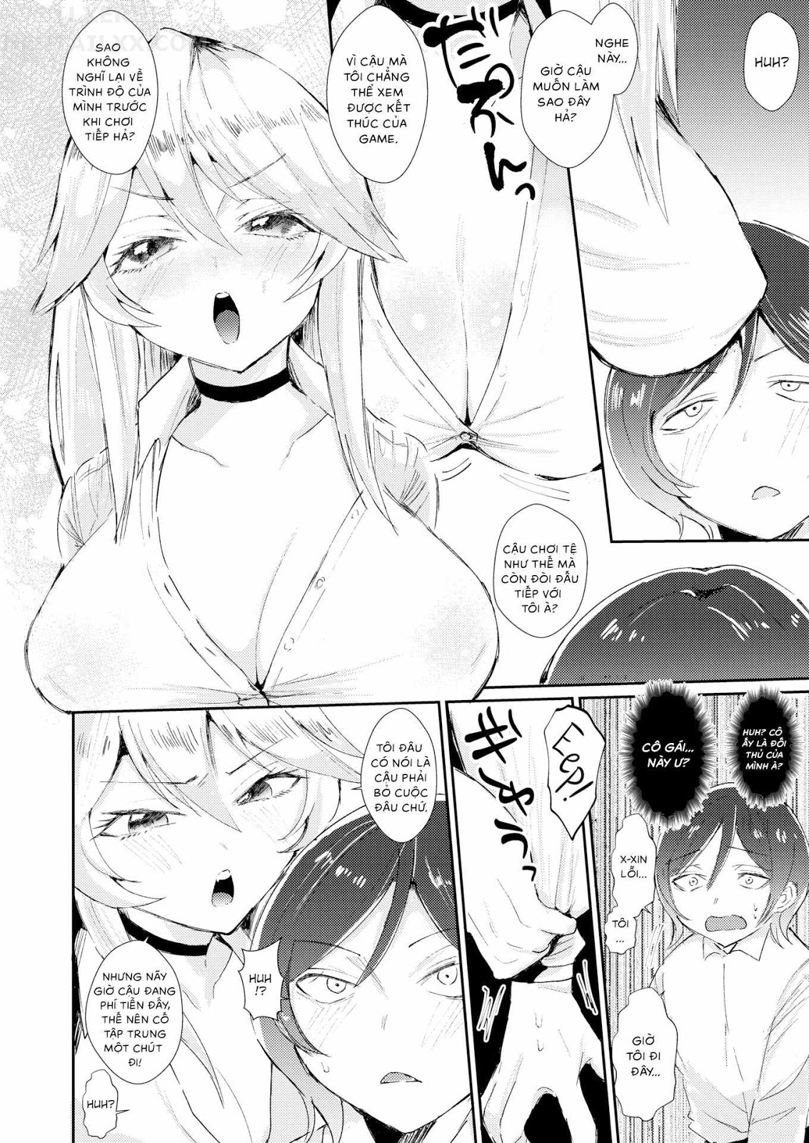 Đọc truyện hentai Virgin Gamer VS Kogal - Oneshot