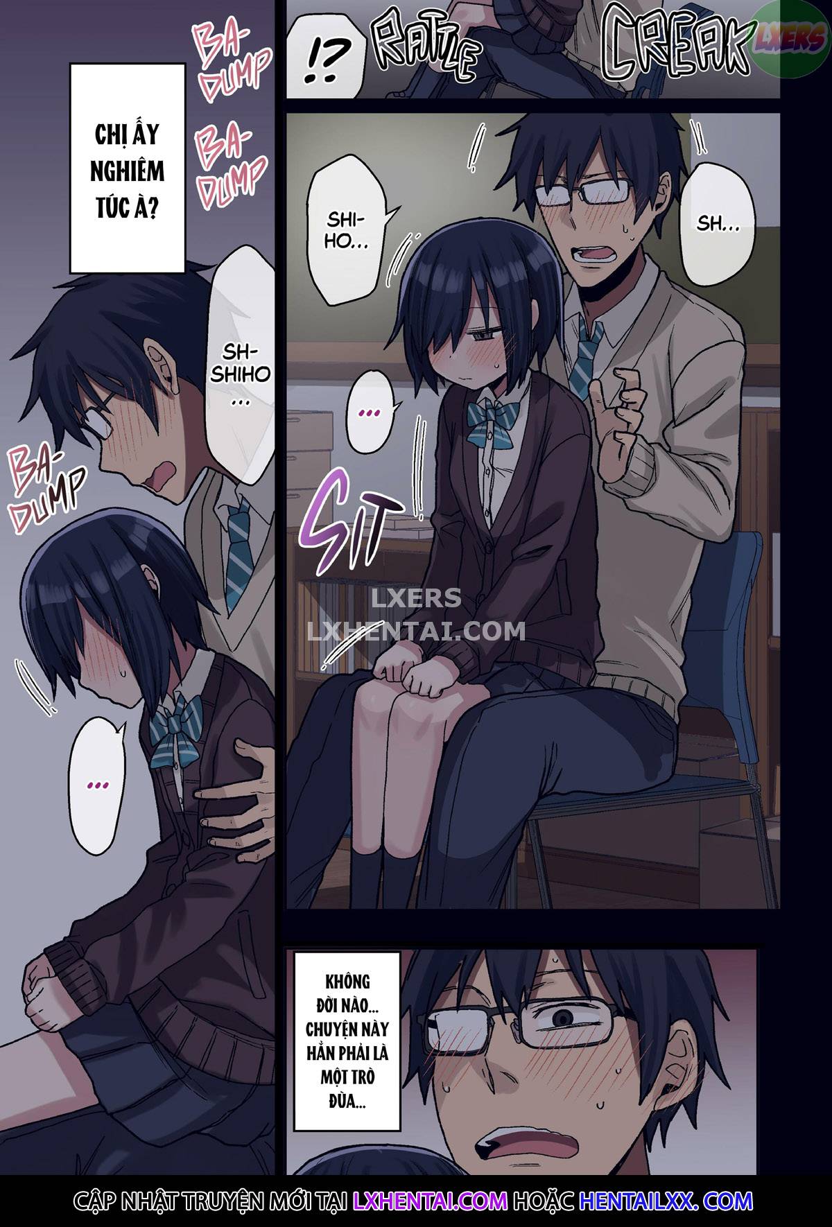 Đọc truyện hentai Vì senpai cho phép nên tôi đã làm chuyện đó với chị ấy - Chap 1 - Full Color