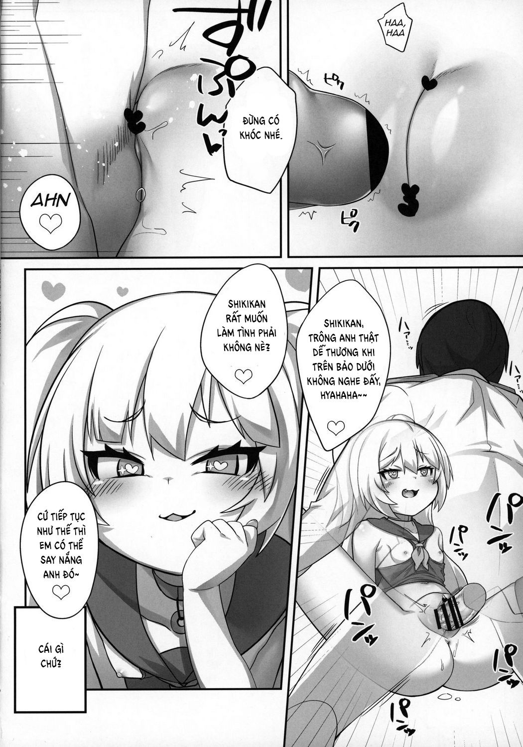 Đọc truyện hentai Chinpo no Osewa mo Bacchi Kooi (Azur Lane) - Oneshot