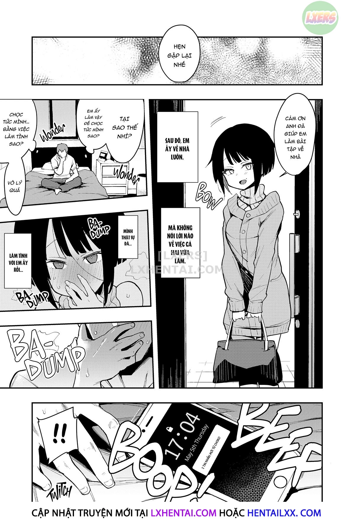 Đọc truyện hentai Choko - Chap 2 - Teasing Online, Cumming Offline