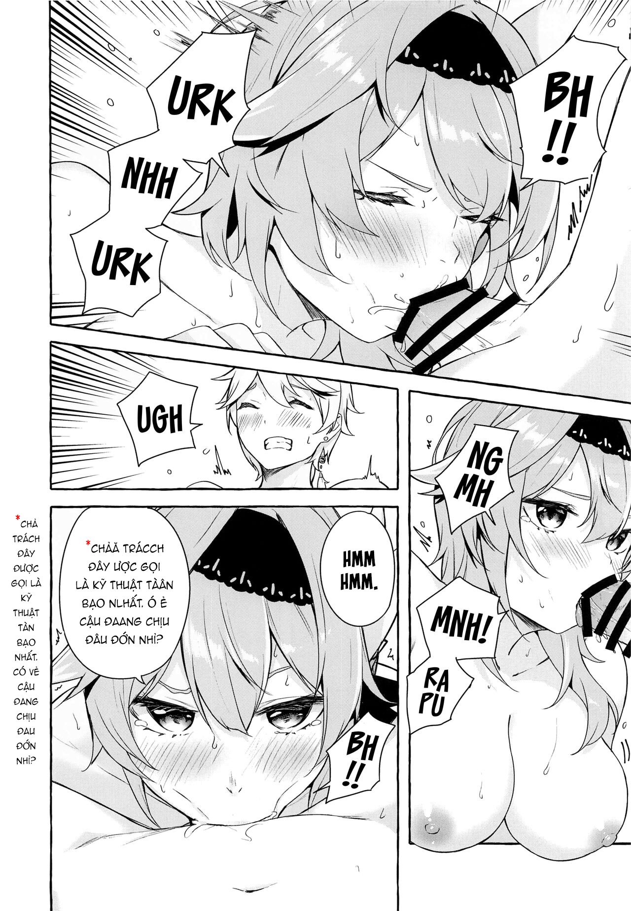 Đọc truyện hentai Phản ứng tan chảy của Eula - Oneshot