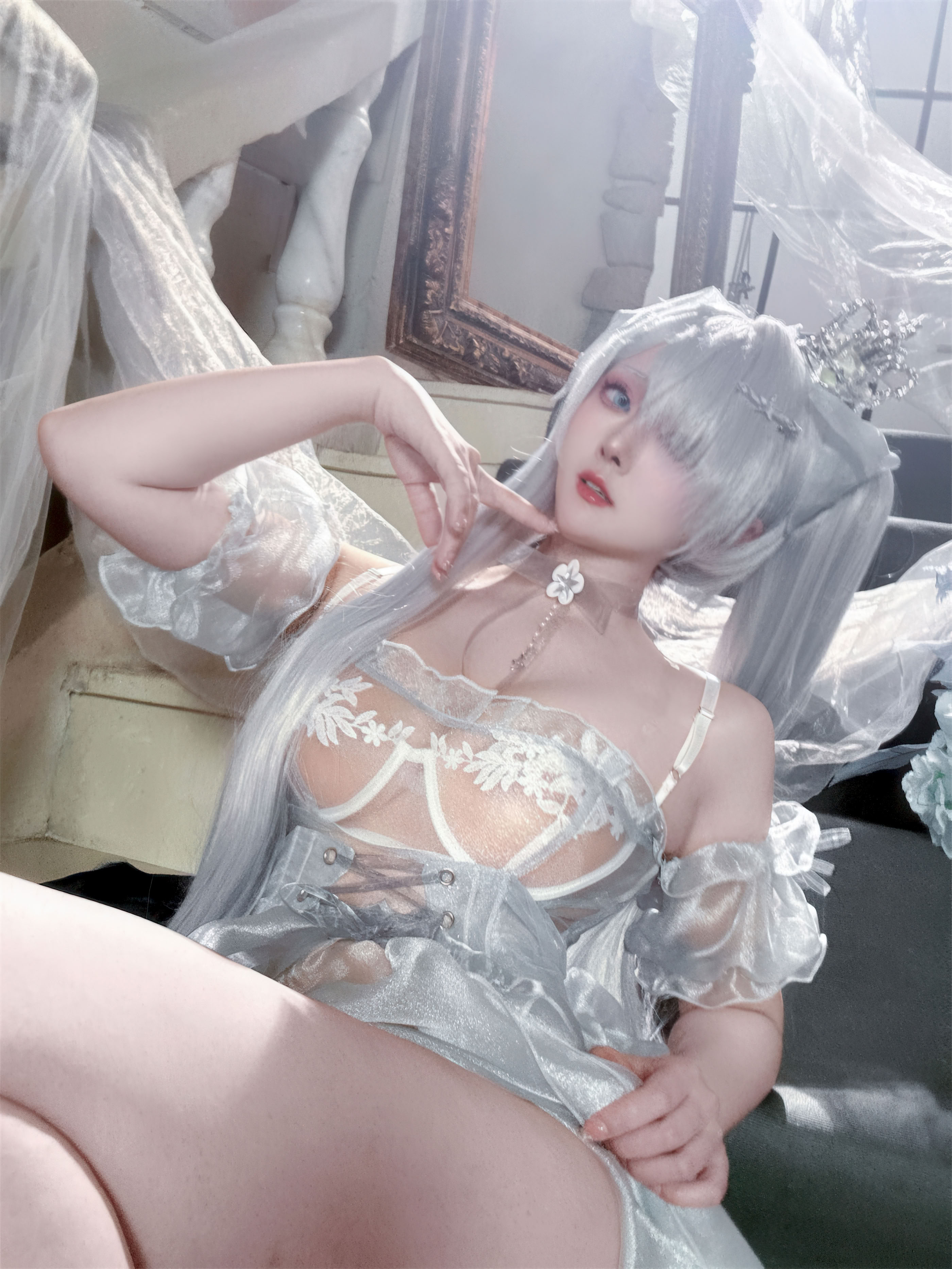 Đọc truyện hentai Tuyển tập Albums siêu phẩm Cosplay - Chap 1373 - Natsuko Natsuko - Cinderella