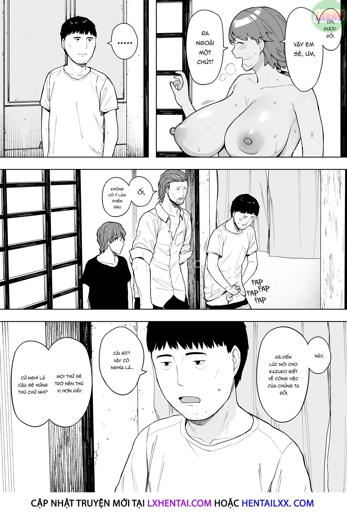 Đọc truyện hentai Shared Wife Kazuko - Oneshot