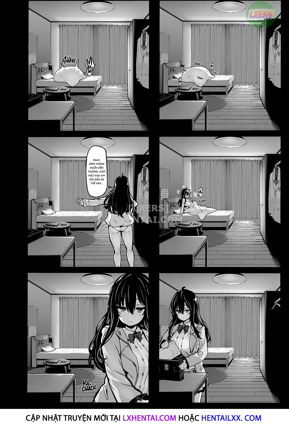 Đọc truyện hentai Nonohara Yuzuka No Himitsu No Haishin - Chap 1