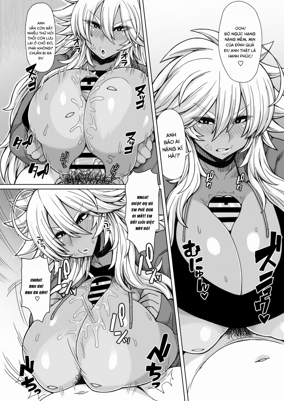 Đọc truyện hentai Futari no Kuro Gal Yankee - Oneshot