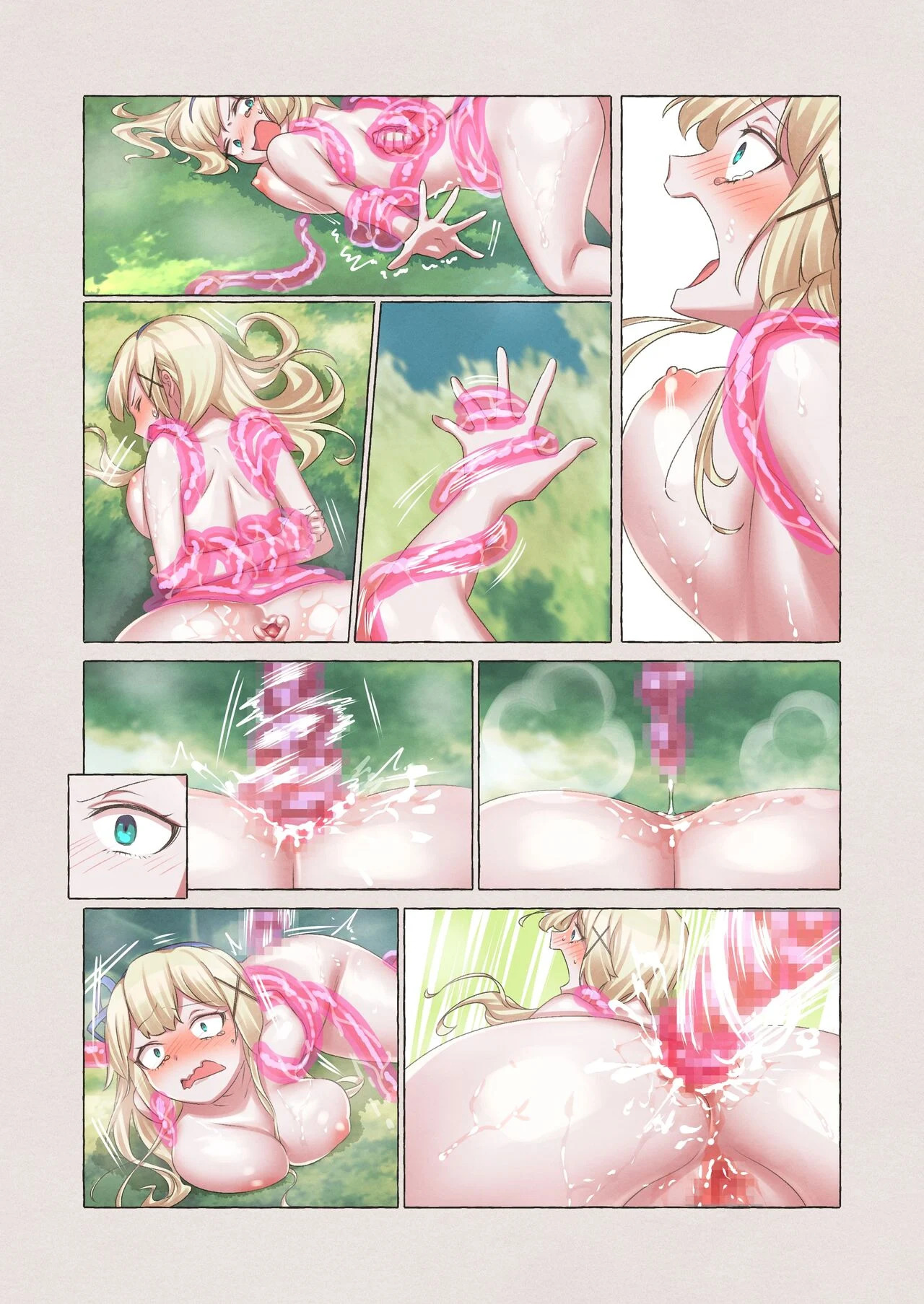 Đọc truyện hentai Slime Pandemic ~princess knightess succumbs to a slime's energy drain~ - Oneshot