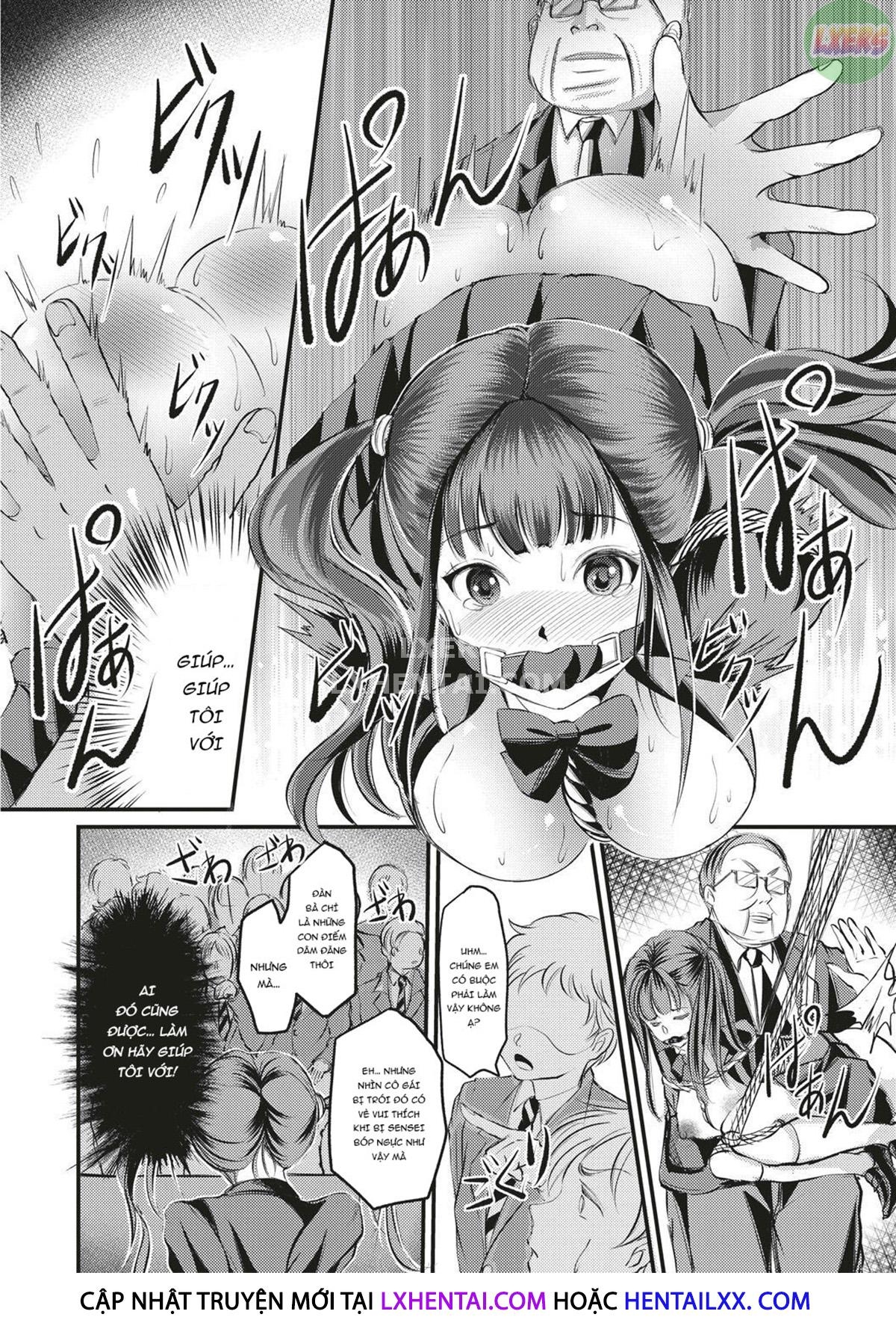 Đọc truyện hentai Kinbaku Seidorei Choukyou Gakuen - Chap 1