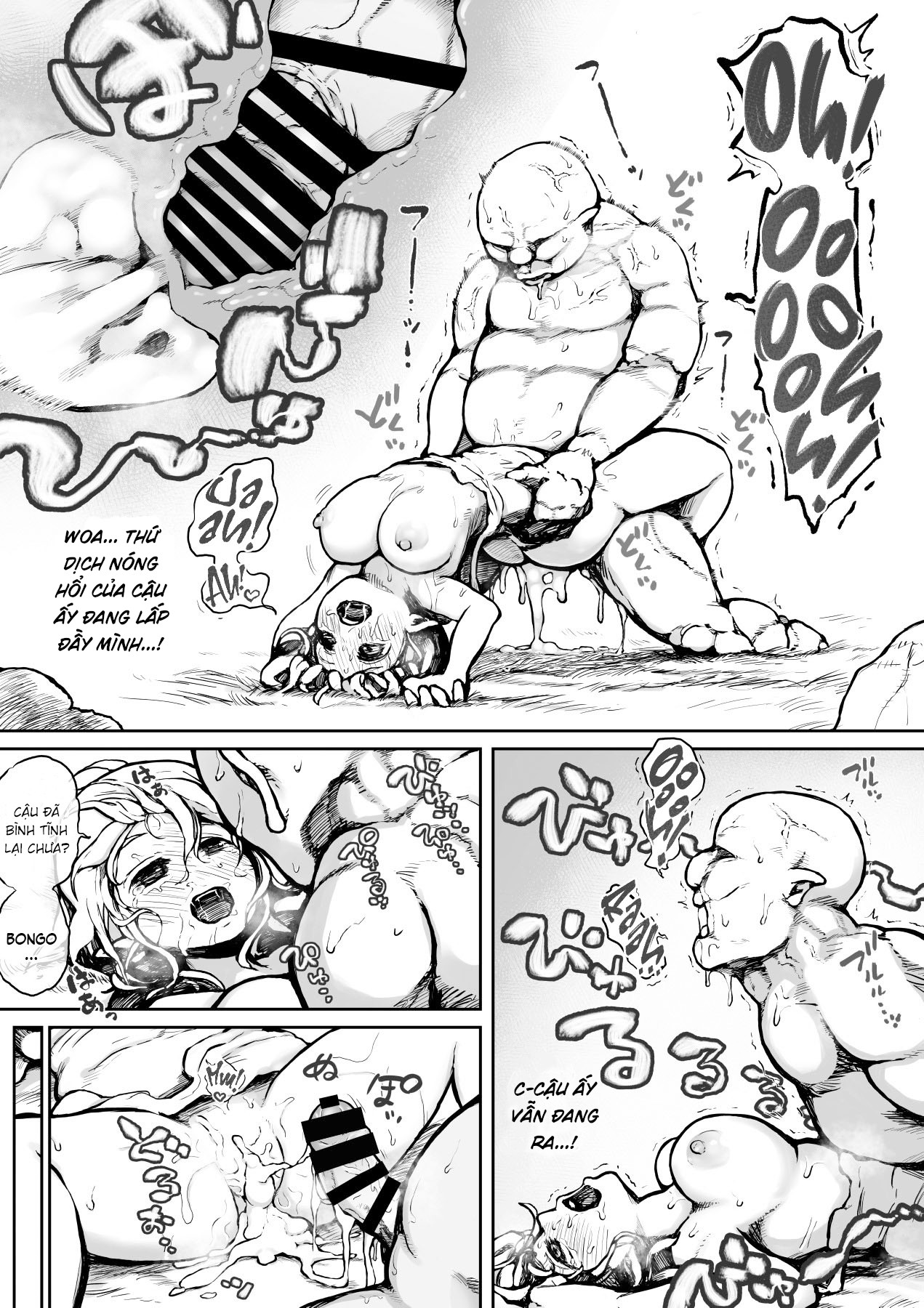 Đọc truyện hentai Bé Elf và tên Orc cùng nhau lớn lên - 1 shot