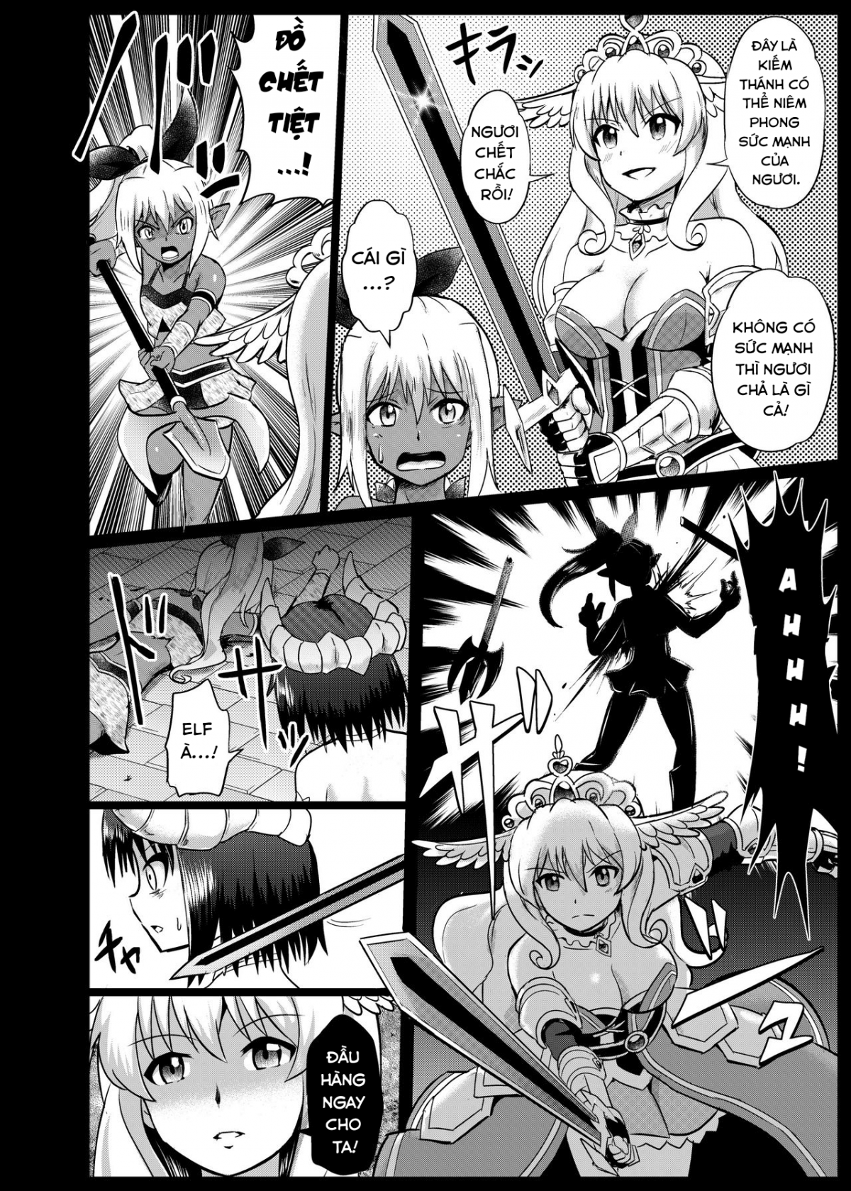 Đọc truyện hentai Mamono Musume Oshioki Kusuguri Jigoku - Oneshot
