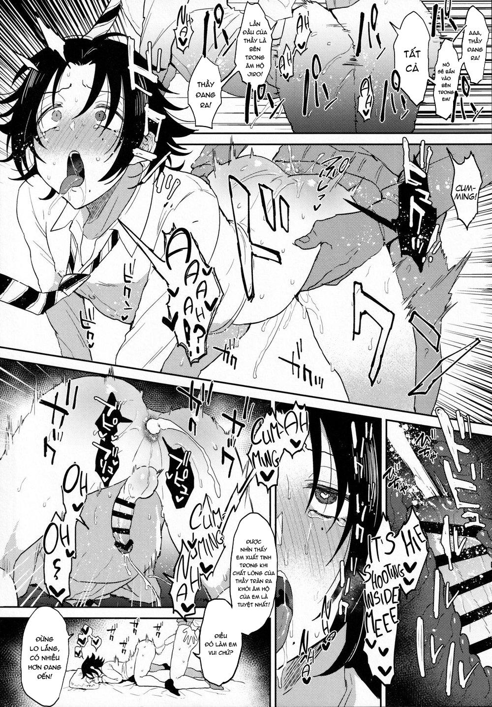 Đọc truyện hentai Oshiego Yamada o Kyouhaku Mesu Ochi Sex - Chap 1