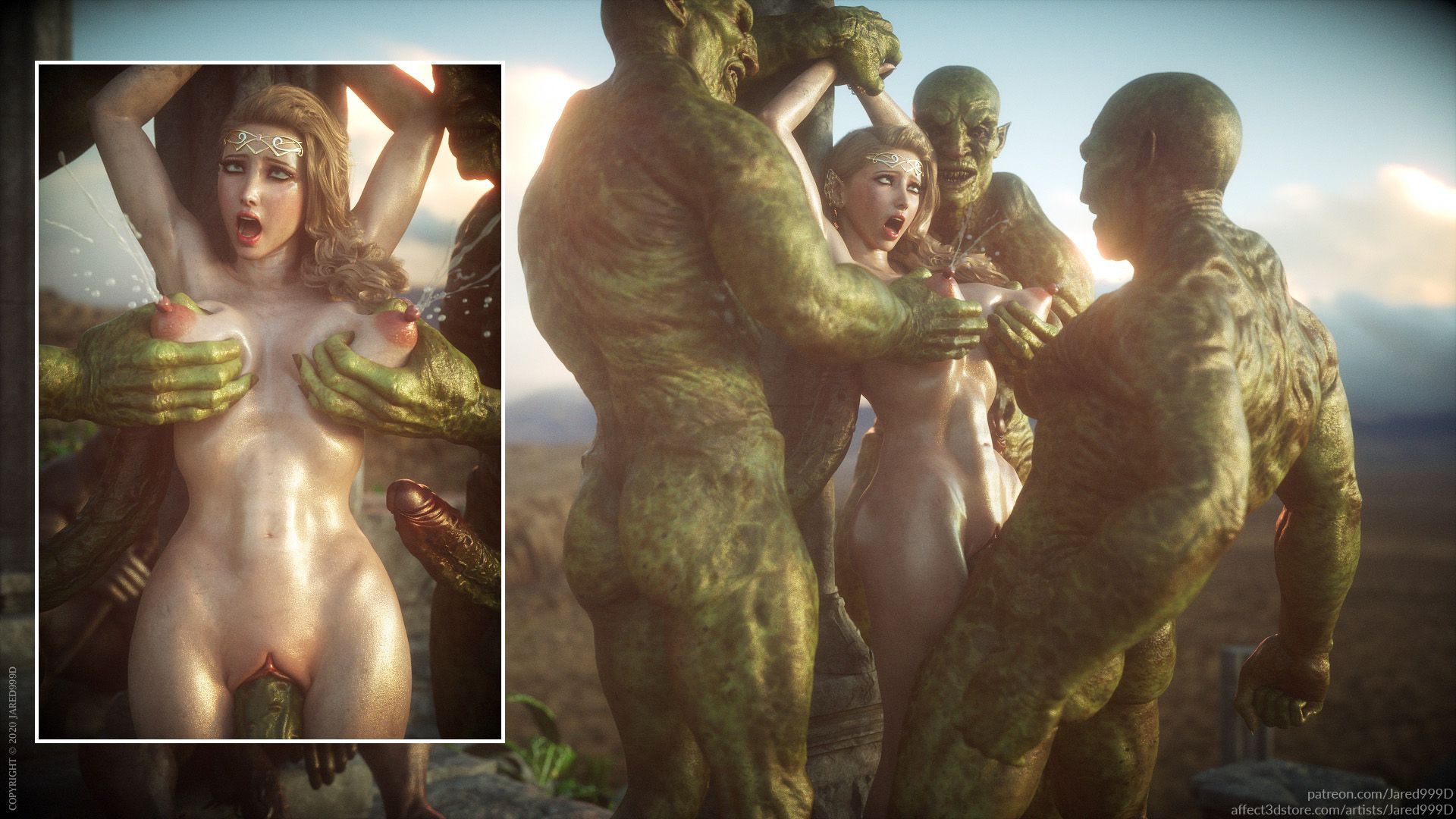 Đọc truyện hentai Elf Slave - Chapter 6: Love & Lust