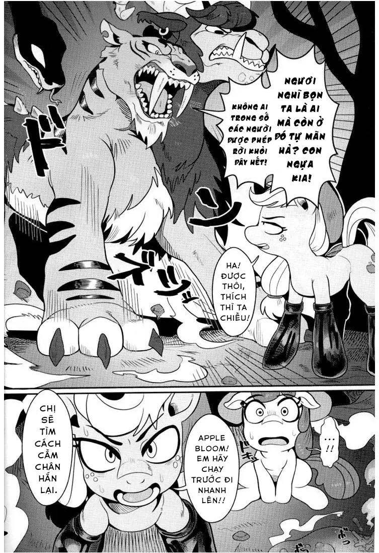 Đọc truyện hentai Applejack vs Chimera - Oneshot