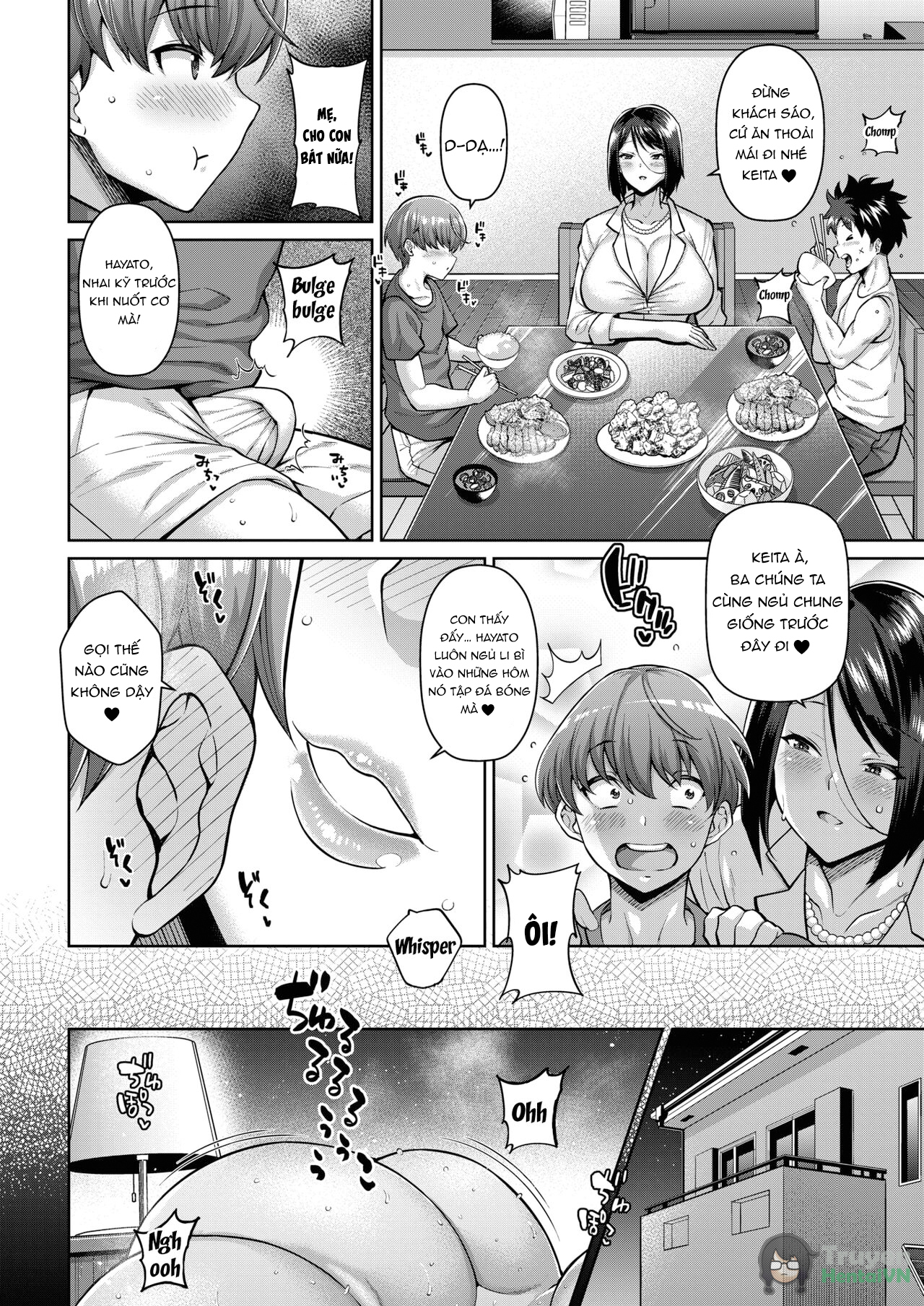 Đọc truyện hentai Bản hợp đồng bạn tình giữa mẹ bạn tôi và tôi - Oneshot