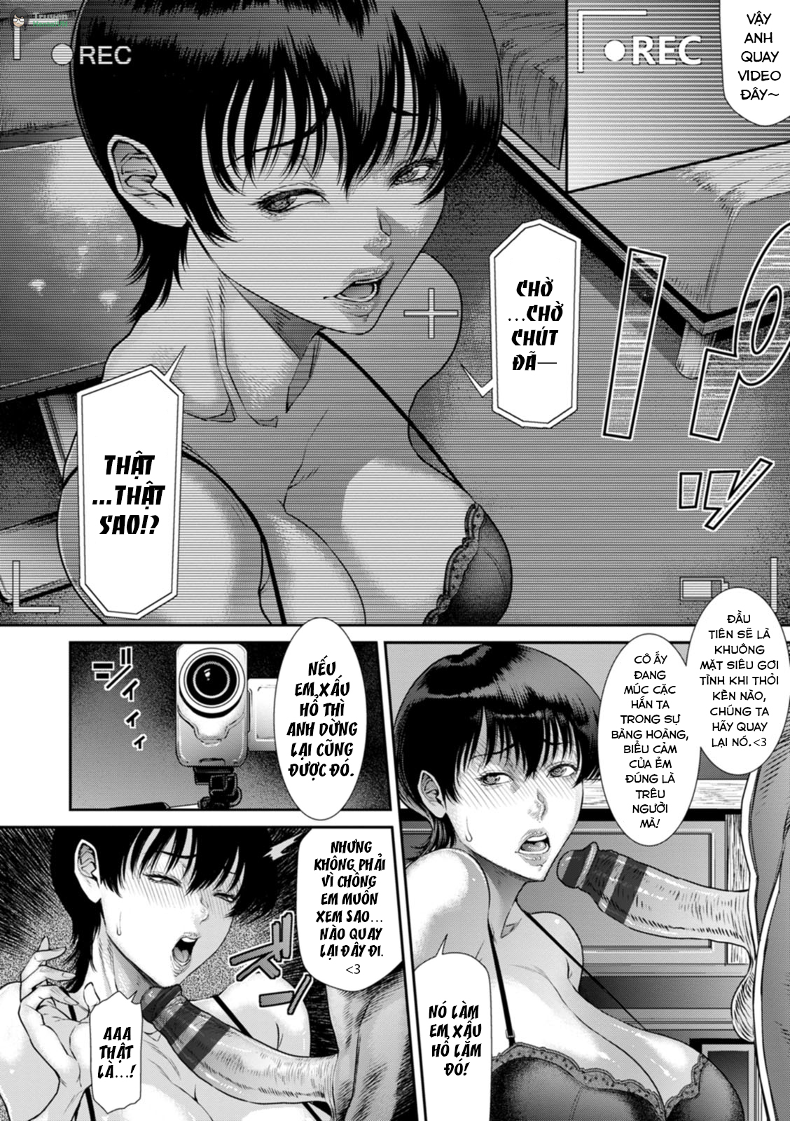 Đọc truyện hentai Căn phòng tục tĩu - 5. Con vợ dâm đãng và anh chồng bất lực