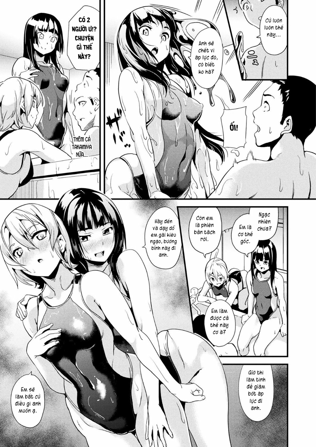 Đọc truyện hentai Sống cùng bé Slime. - Chap 2: Phân tách cơ thể.