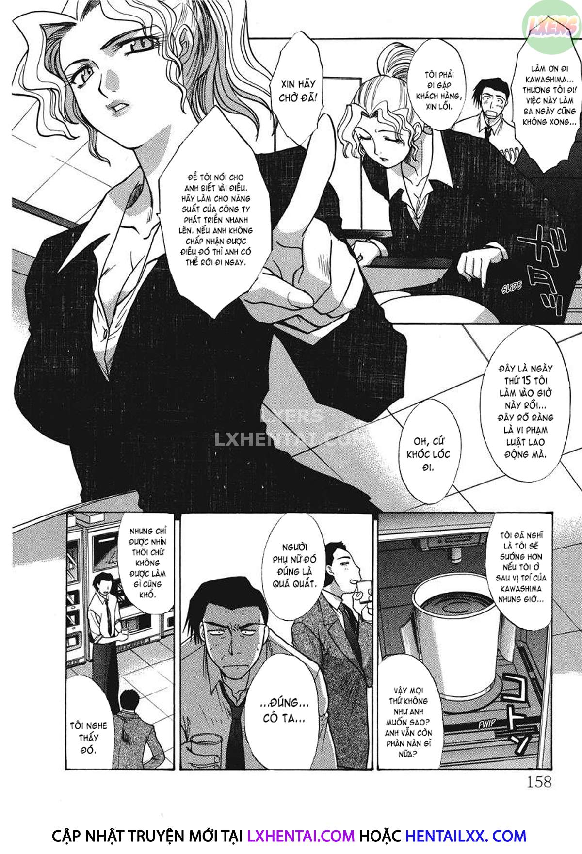 Đọc truyện hentai Hello Work - Chap 8