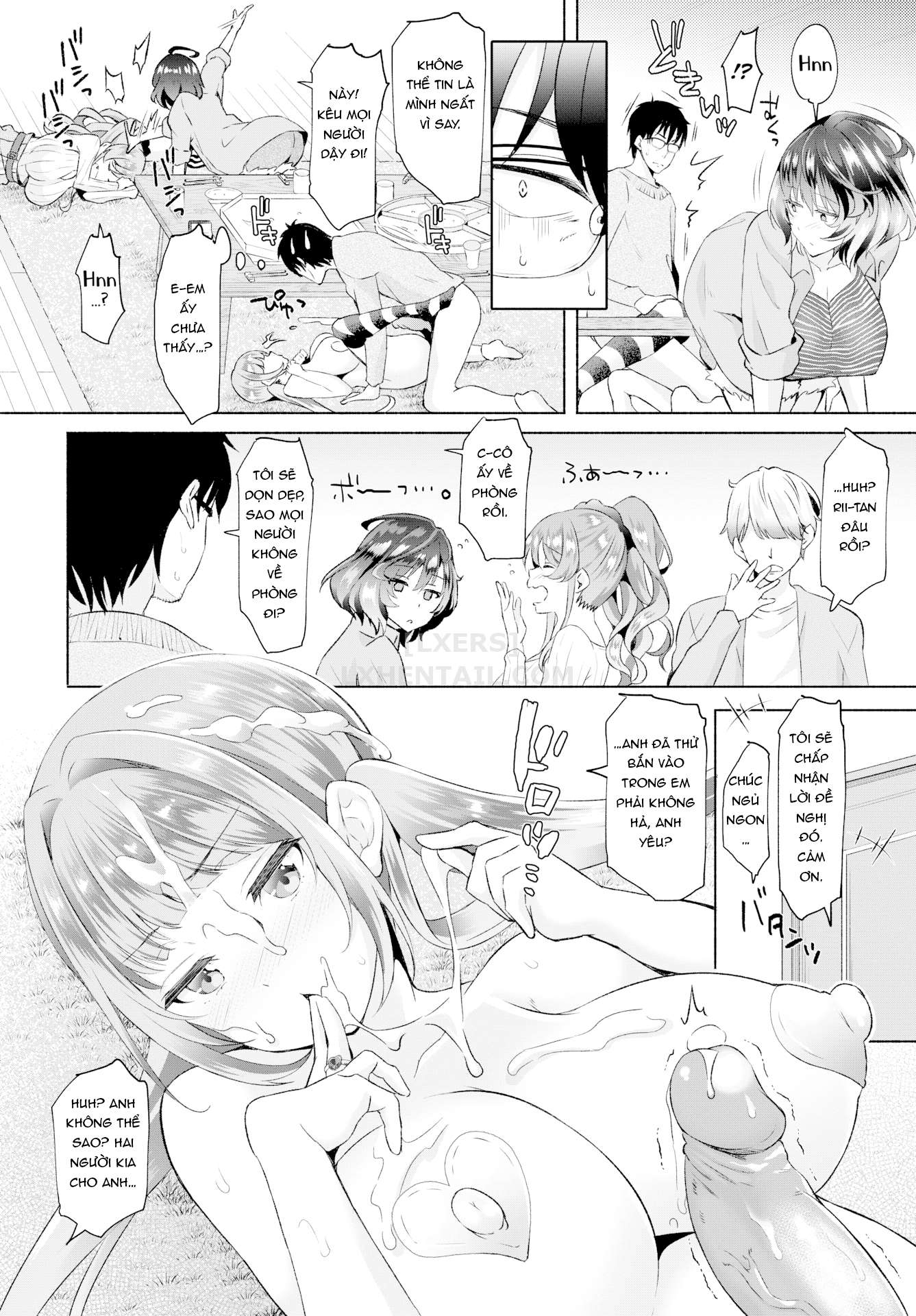 Đọc truyện hentai My Gloomy Self Used These Magic Items to Turn My Share House Into a Harem - Chap 4