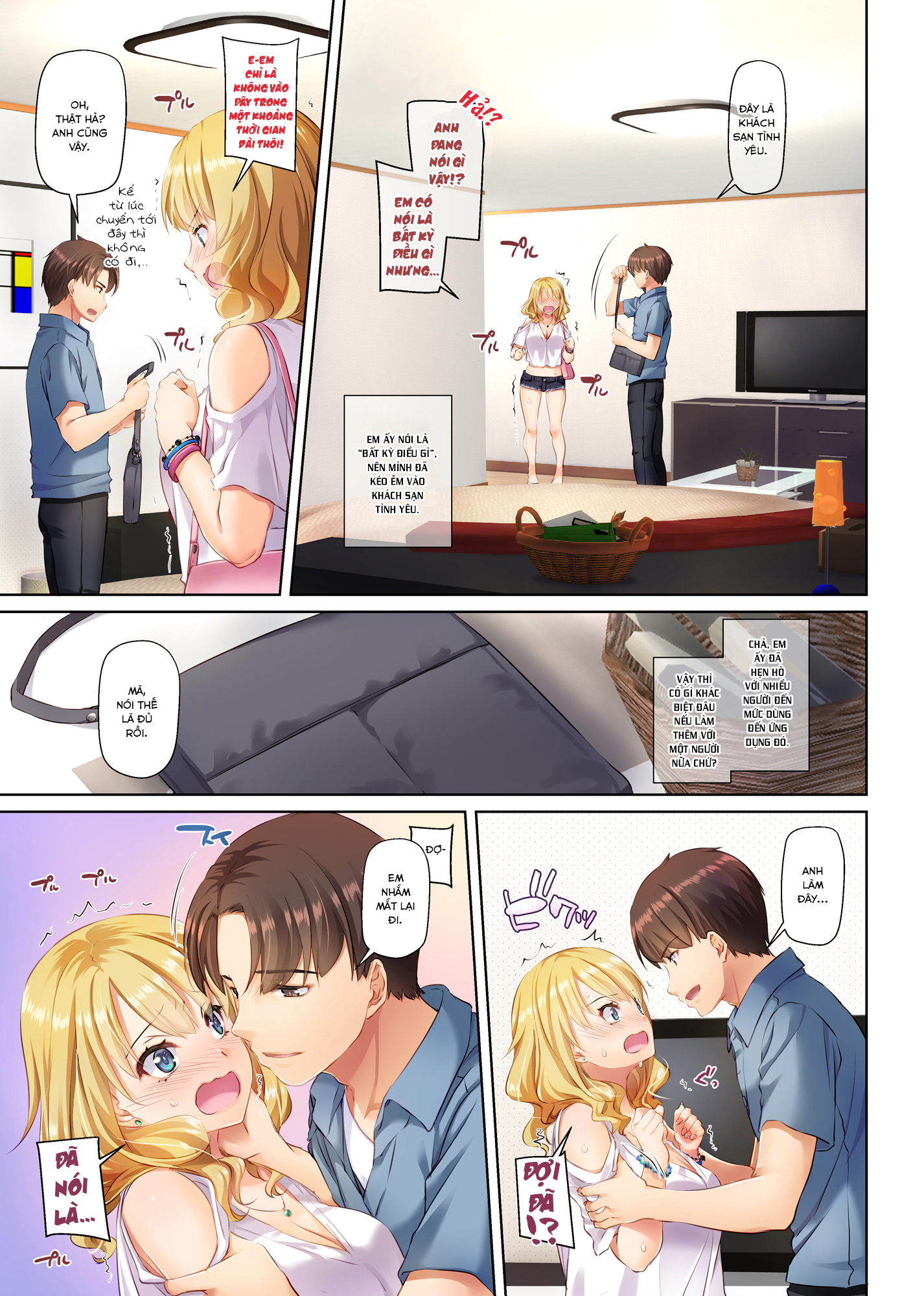 Đọc truyện hentai Inaka no Deaikei Gal wa Kyonyuu Shojo!? - Oneshot [Full Color]