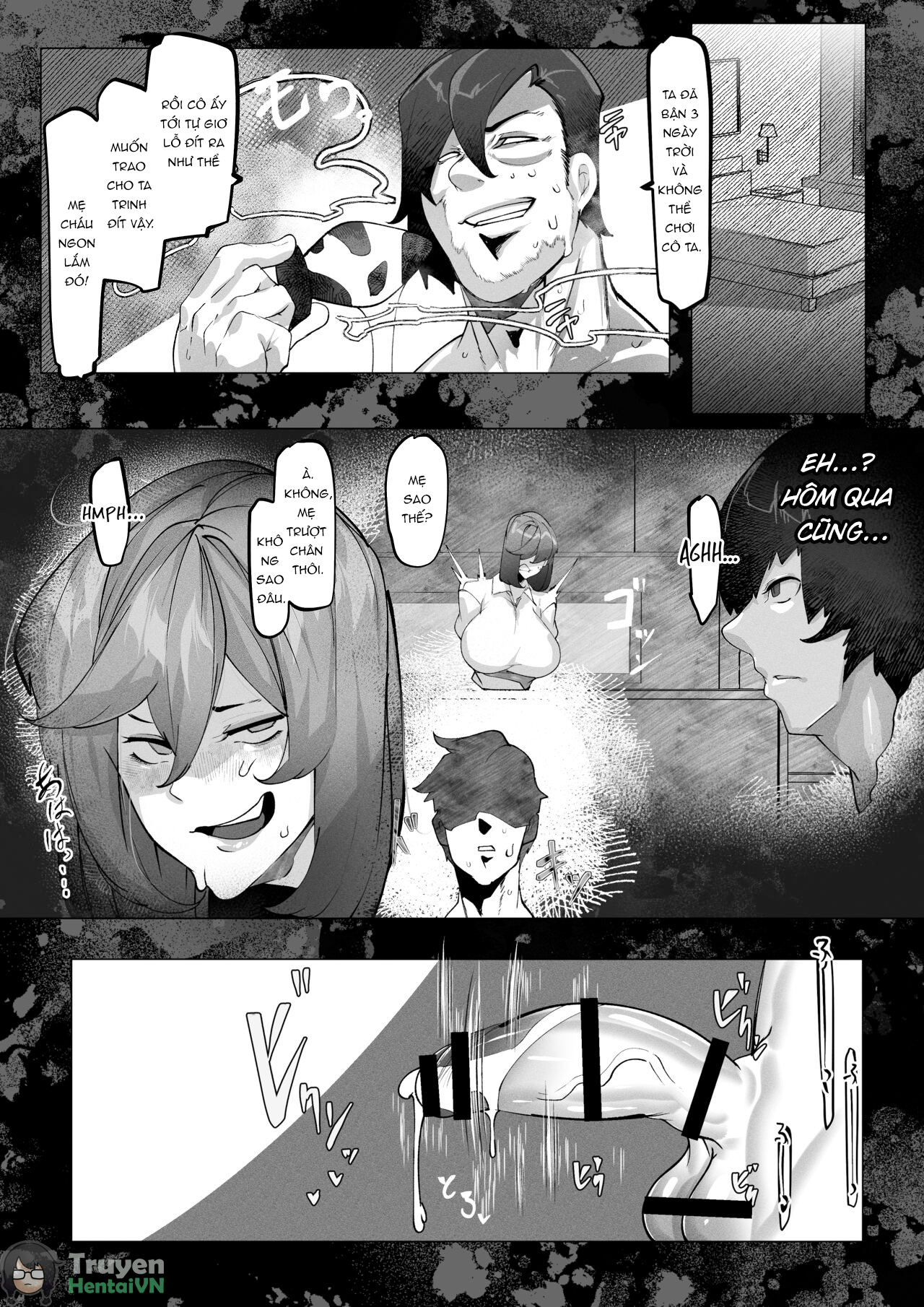 Đọc truyện hentai Thằng con báo đời làm người mẹ bị hiếp đến mang thai - oneshot