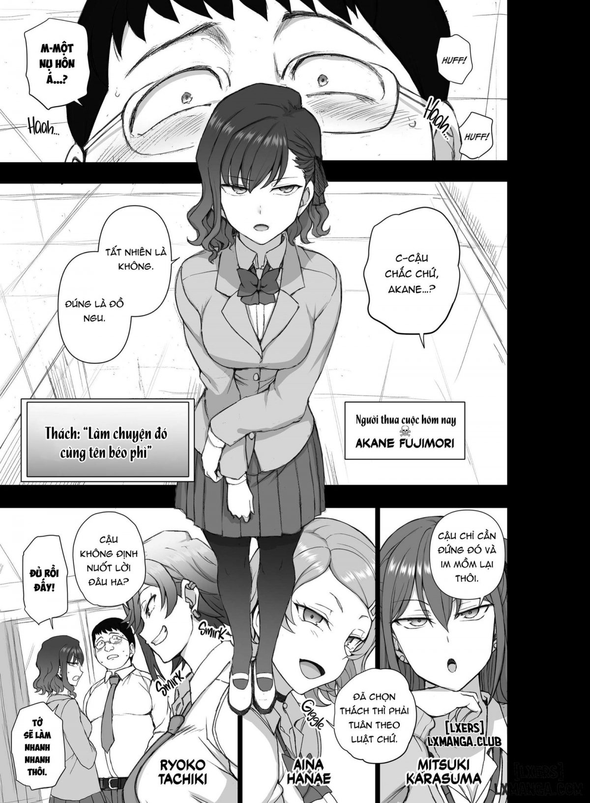 Đọc truyện hentai Gal-tachi ni Kimogararenagara H na Batsu Game o Shita Toki no Hanashi. - Oneshot