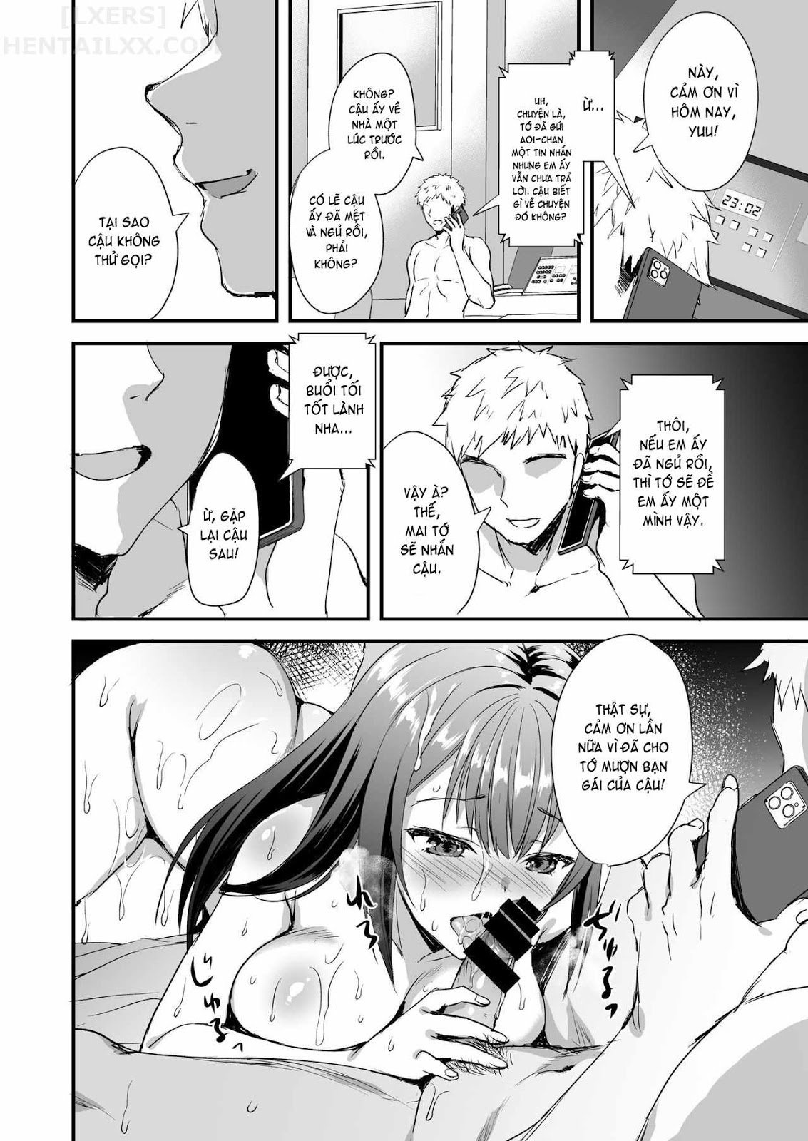 Đọc truyện hentai Karitara Kaesanai Tomodachi Ni Kanojo O Kashite Shimatta Hanashi - Oneshot