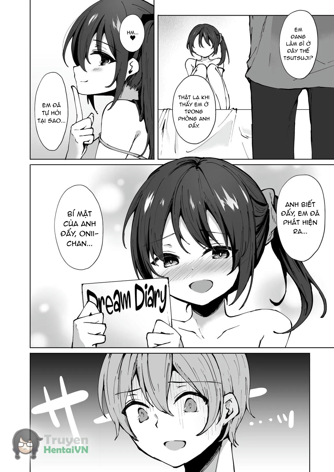 Đọc truyện hentai Namaiki J Imouto ga Onii-chan no Yumenikki o Kanaechau! Onii-chan, Kouiu no ga Suki nan desho? - Oneshot