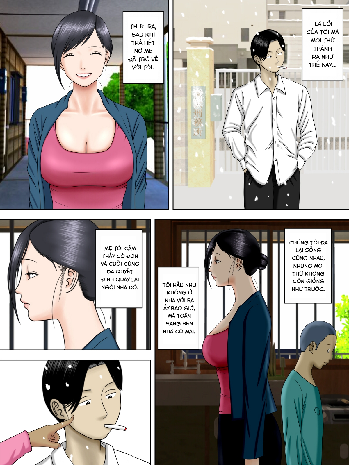 Đọc truyện hentai Otto Wa Gokuchuu, Ippou Tsuma Wa... Bangaihen～Bokudake No Fuuzokujou No Hazunanoni... - Chap 6 - [END]