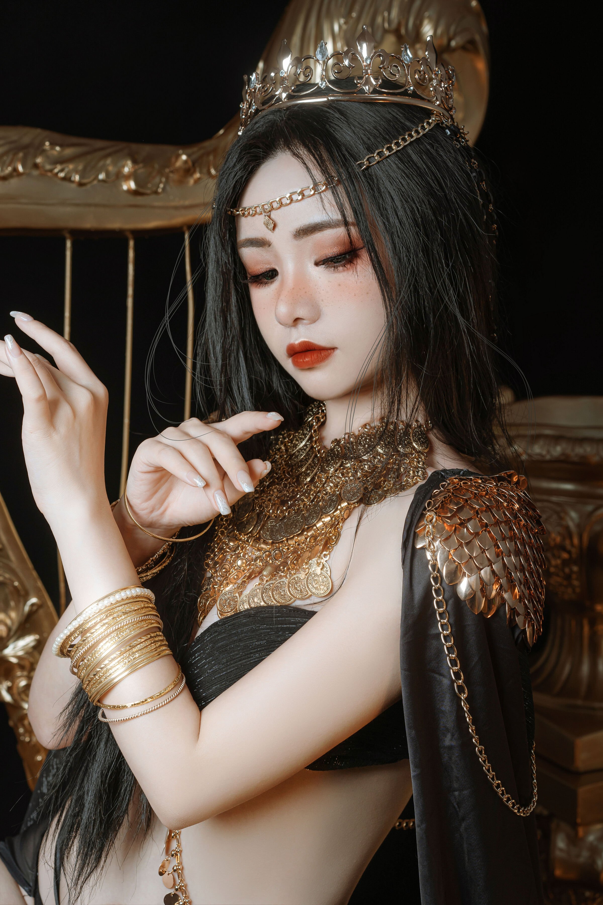 Đọc truyện hentai Tuyển tập Albums siêu phẩm Cosplay - Chap 567 - Cracking Girl Meow Xiaoji - Wind Chime Princess (Aeolian)