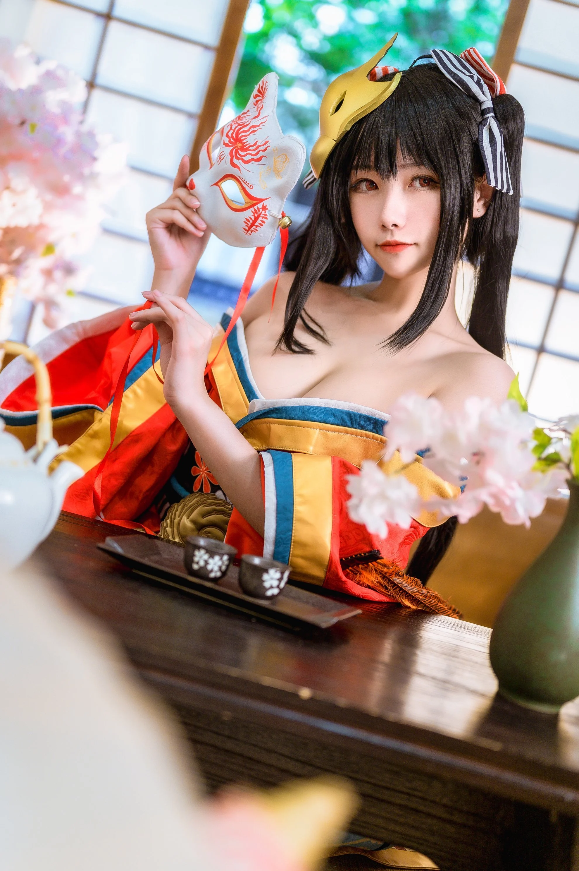 Đọc truyện hentai Tuyển tập Albums siêu phẩm Cosplay - Chap 882 - Momoko Aoi Taiho Kimono