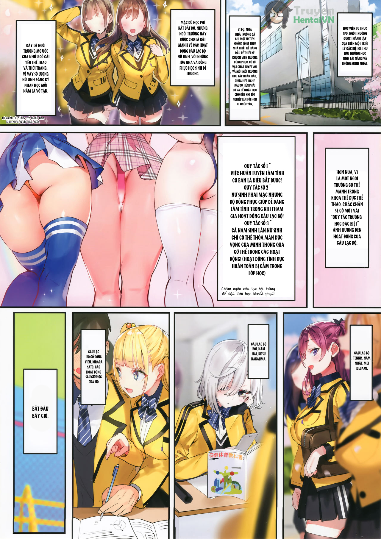 Đọc truyện hentai [Gasshuukoku Netamekoru (Nekometaru)] SPOHAME 1,2,3! - Chap 1