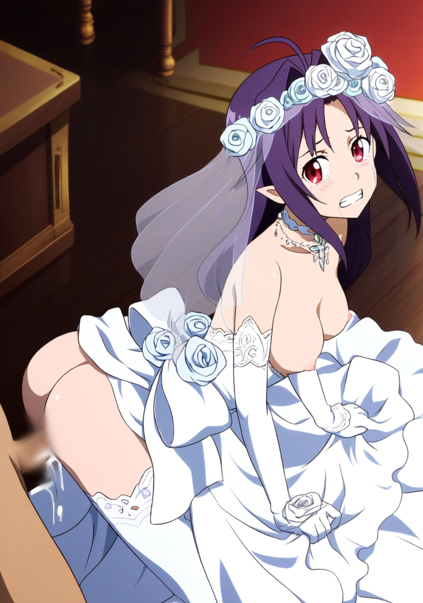 Đọc truyện hentai Tuyển tập Albums Art hentai - Chap 73 - SAO Bride (Type A)