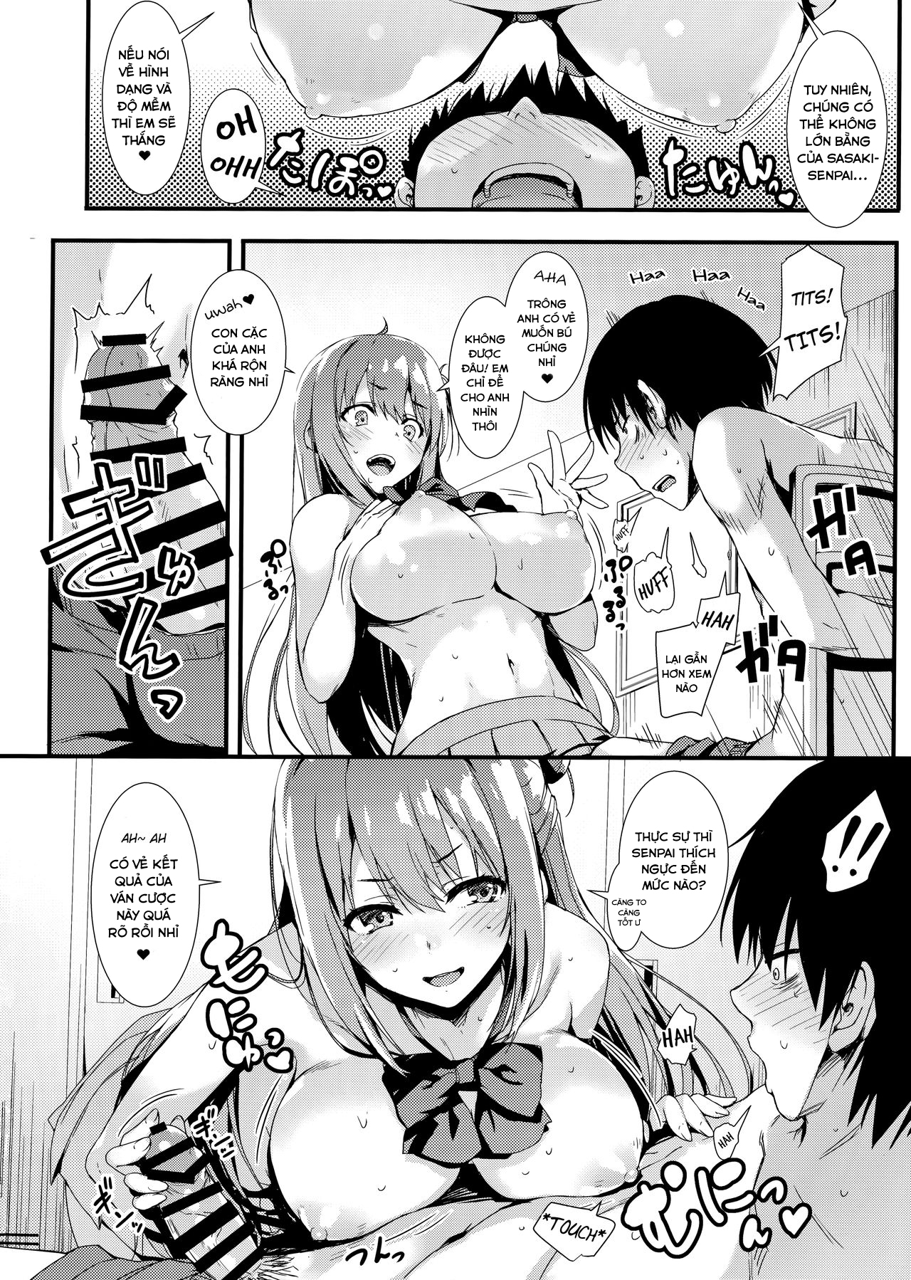 Đọc truyện hentai Echi Echi Kouhai-Chan! - Oneshot