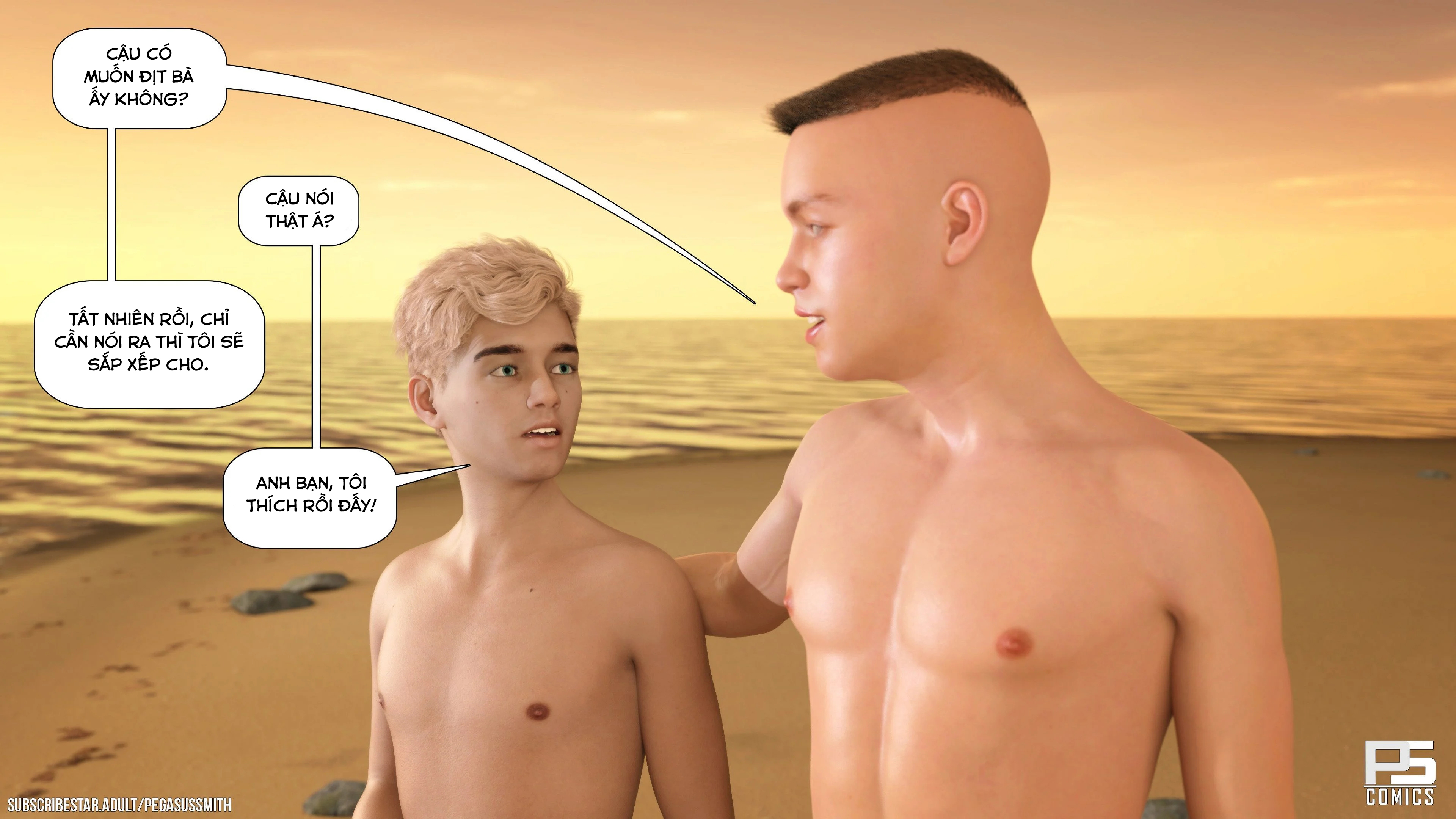 Đọc truyện hentai Au Naturel - Vol9 - Chương 43: Quan tâm là sẻ chia cho nhau.