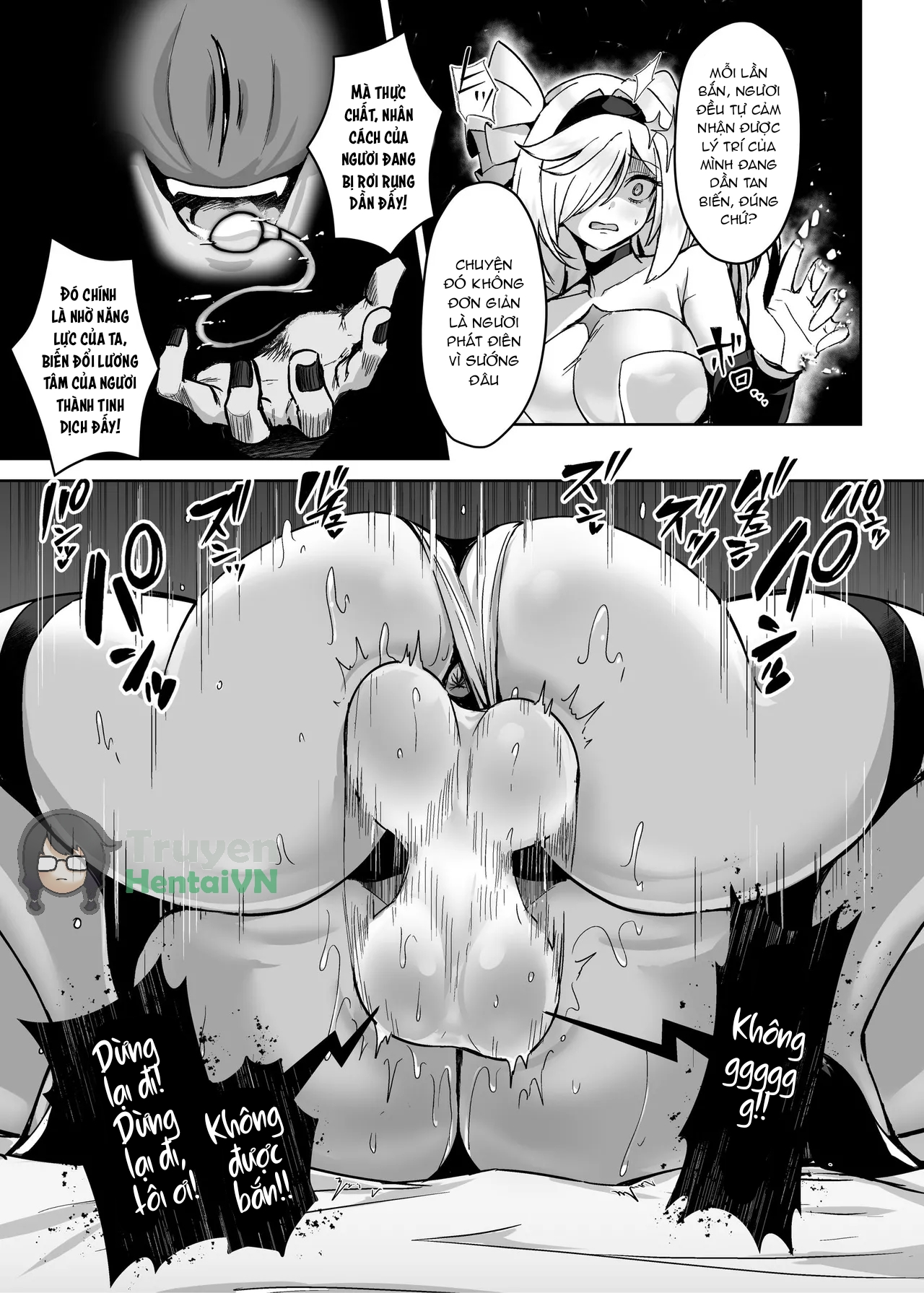 Đọc truyện hentai Mahou Shoujo Saint Lily Dankon ~Futanari o Hayasareta Mahou Shoujo ga Chinpo-gurui ni Ochiru Made~ - Oneshot