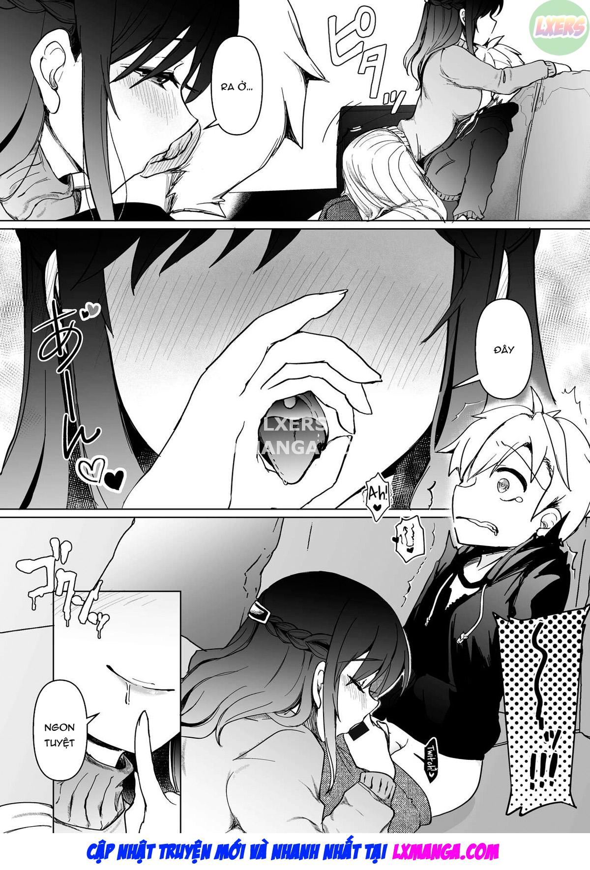 Đọc truyện hentai Máy chủ tinh dịch của chị gái tôi - Oneshot