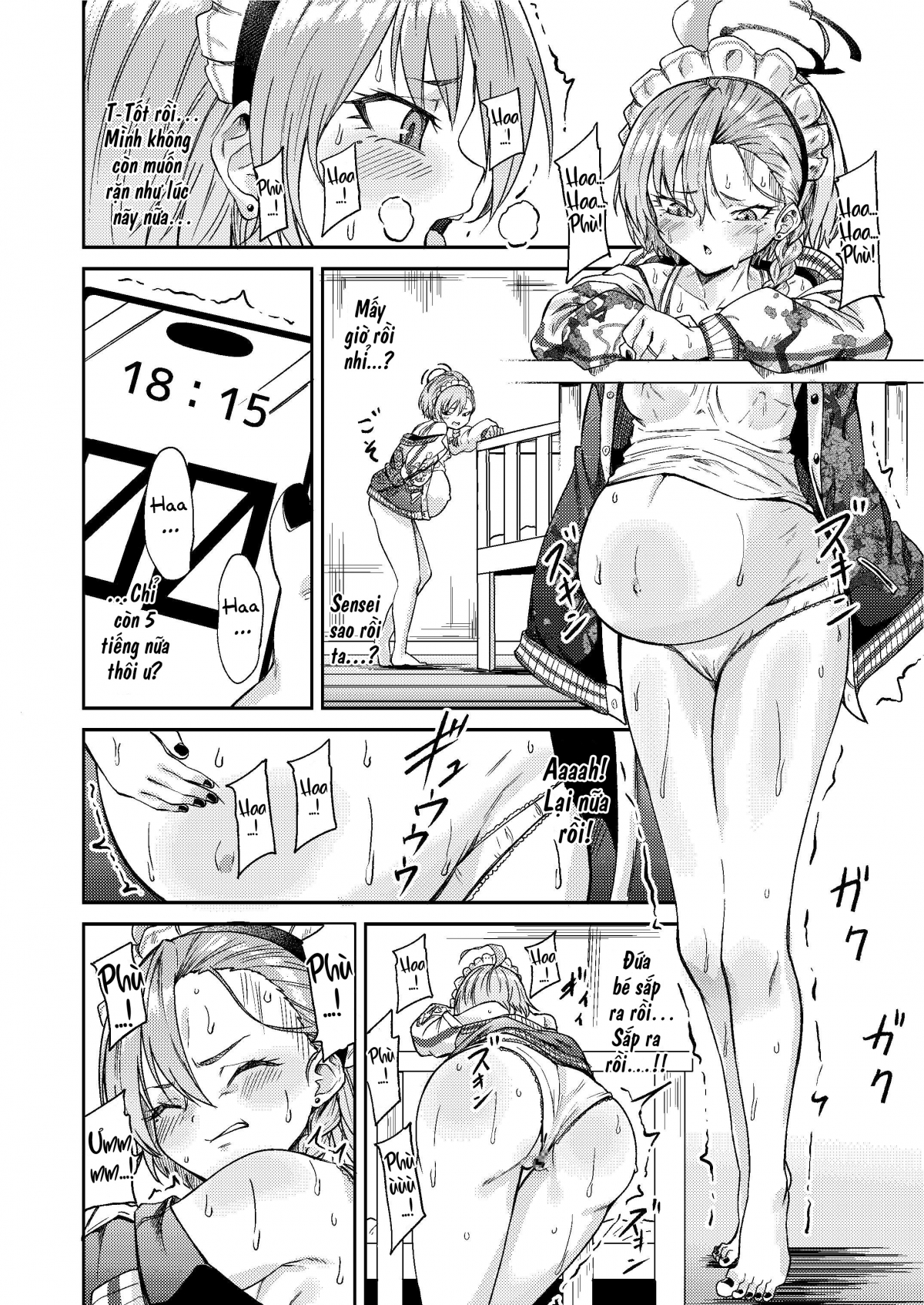 Đọc truyện hentai Lỗi em, thầy ơi...Em sắp sinh rồi! - Oneshot