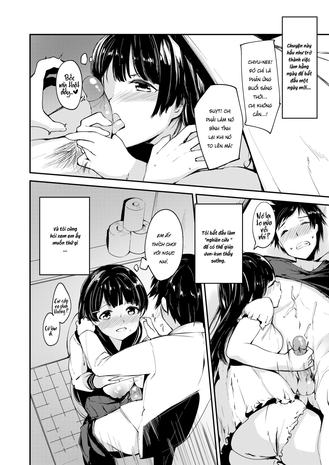 Đọc truyện hentai Hãy Để Chị Chăm Sóc Cho Em - Oneshot