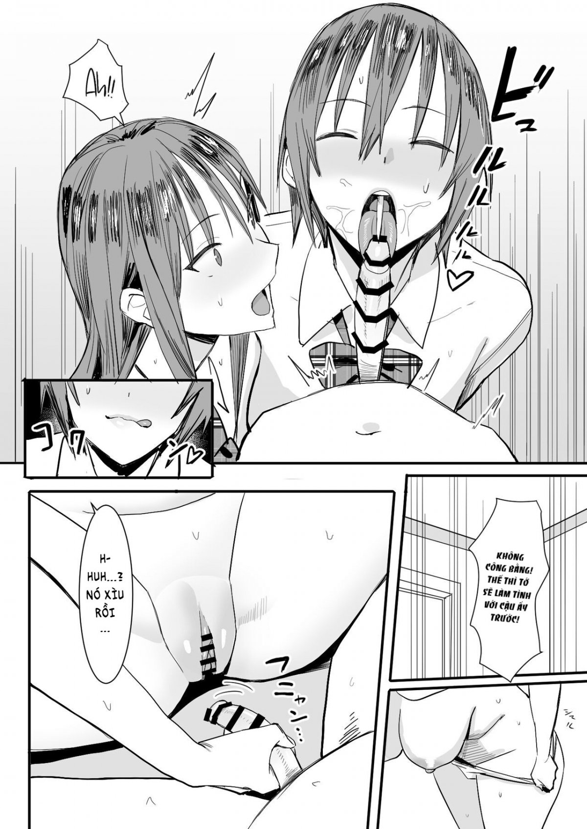 Đọc truyện hentai Bị bắt cóc và cưỡng hiếp ở một thế giới nơi con gái là những kẻ săn mồi - 1 Bắn