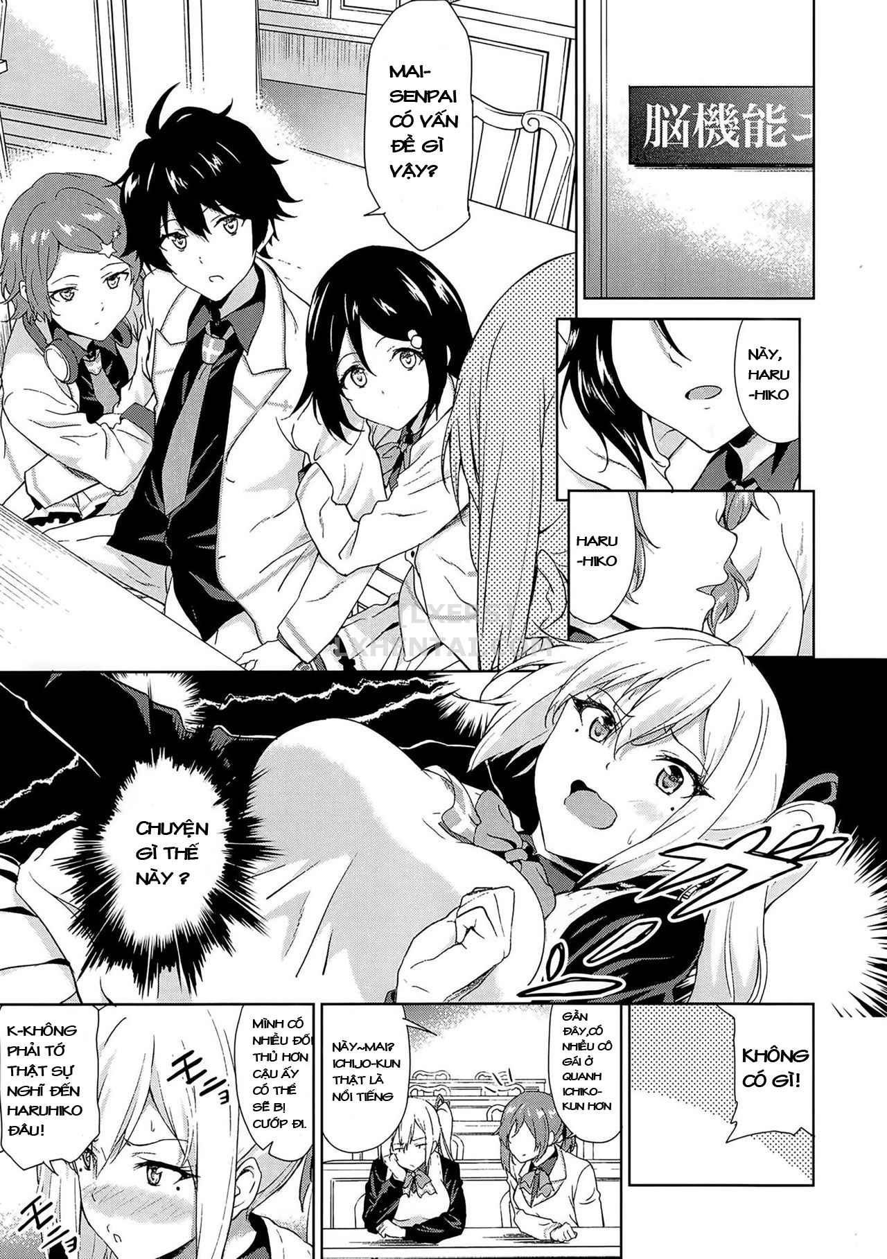 Đọc truyện hentai Tankoushoku No Jealousy - World - Oneshot