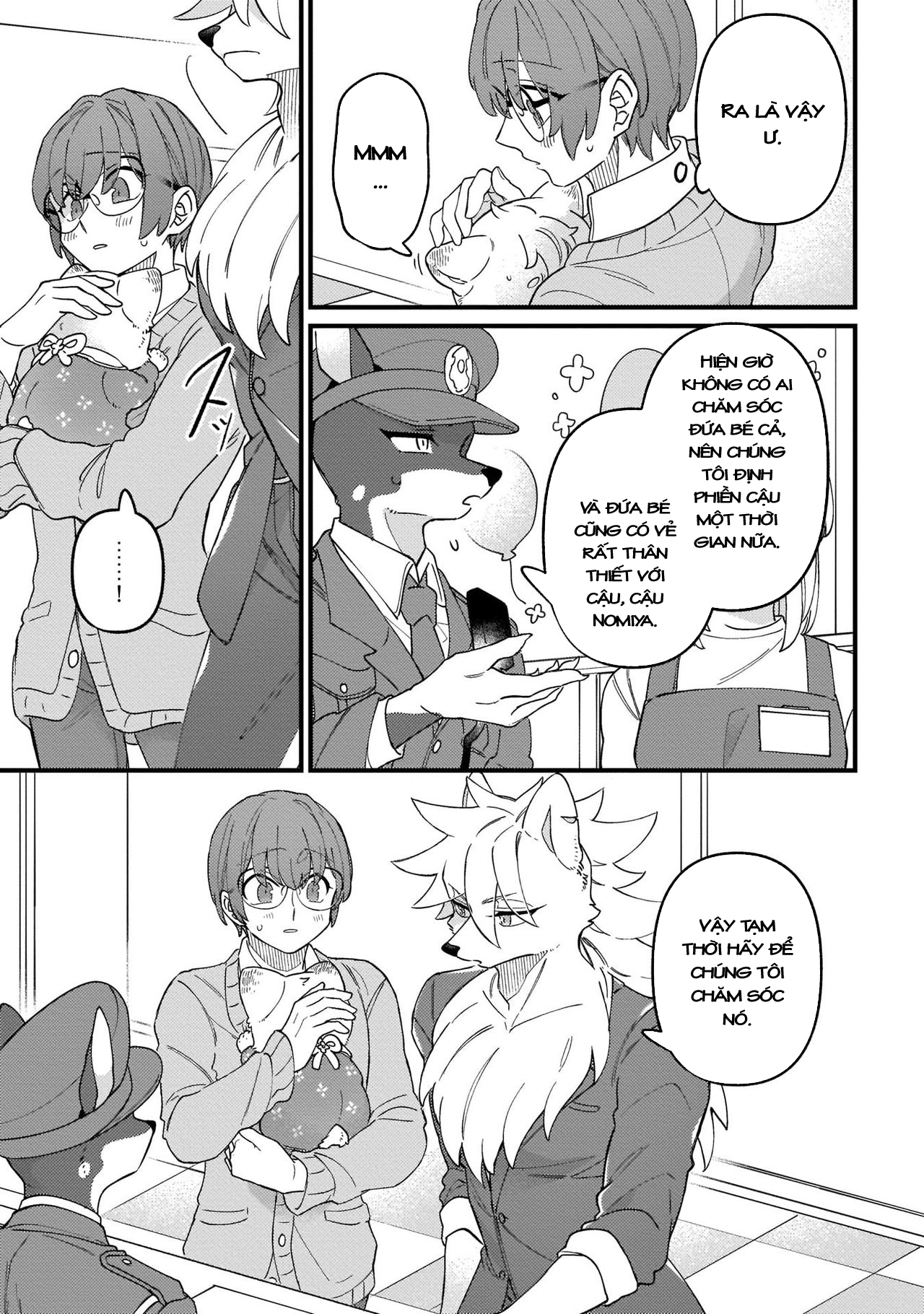 Đọc truyện hentai Trở thành gia đình với thú nhân - Chương 4