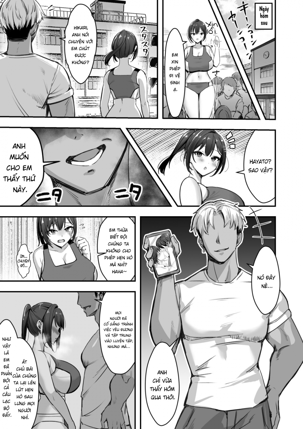 Đọc truyện hentai Không thể cưỡng lại được cô ấy là thành viên của đội điền kinh và có bộ ngực khủng - Oneshot