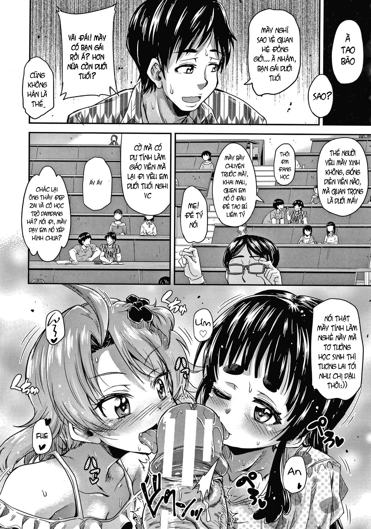 Đọc truyện hentai Trông vậy thôi nhưng chúng em có kinh nghiệm rồi đó ! - Chap 3, Bài học đầu đời của giáo viên tập sự.