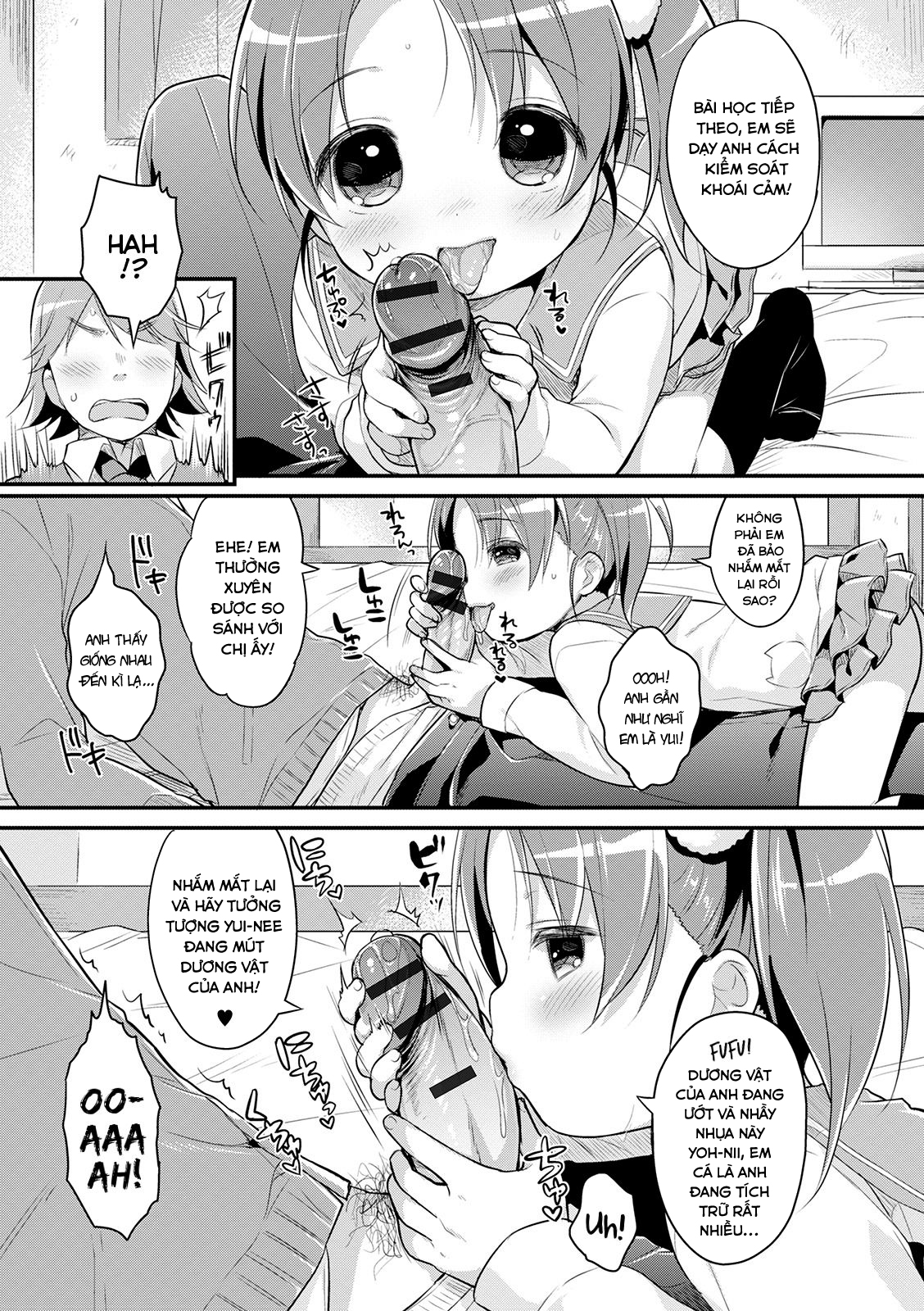 Đọc truyện hentai Renai Lesson! - Oneshot