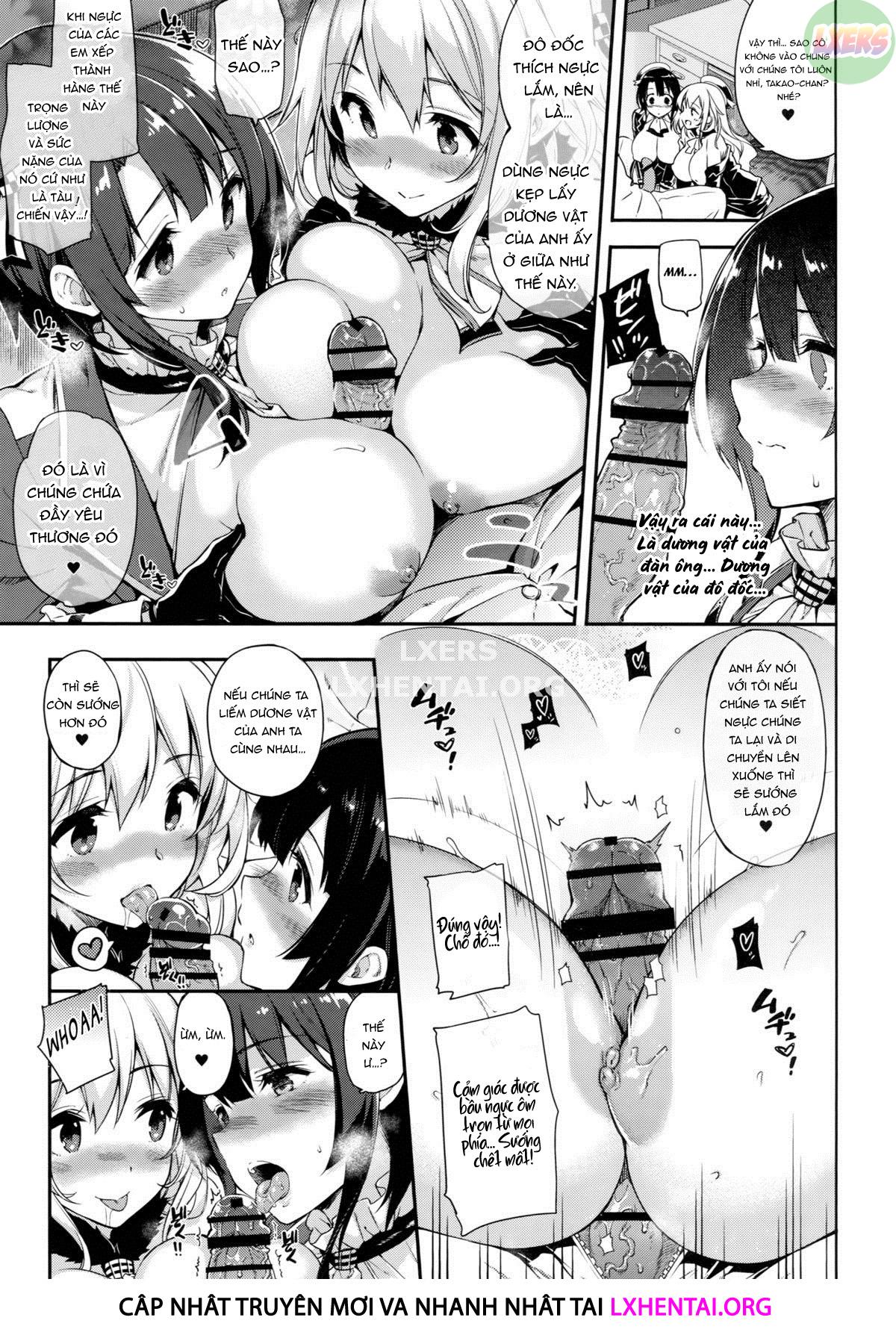 Đọc truyện hentai Yurufuwa Juujun Atago To Takao - Oneshot