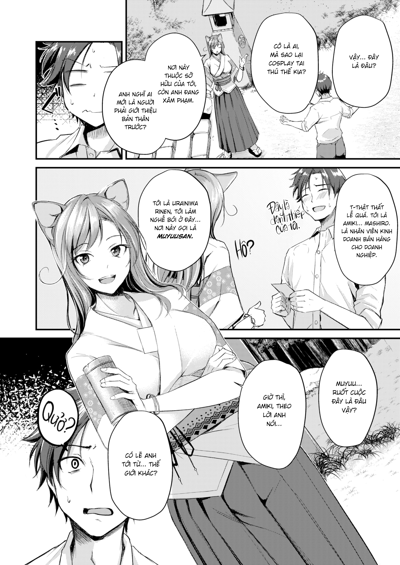 Đọc truyện hentai Nữ Tiên Tri Tai Thú - Chap 1