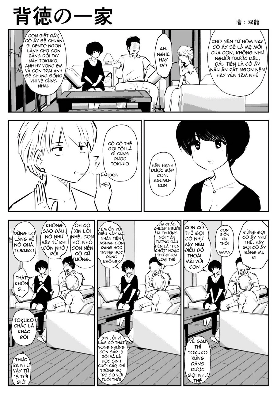 Đọc truyện hentai Con trai mẹ kế và em gái của mẹ kế... - Chap 1