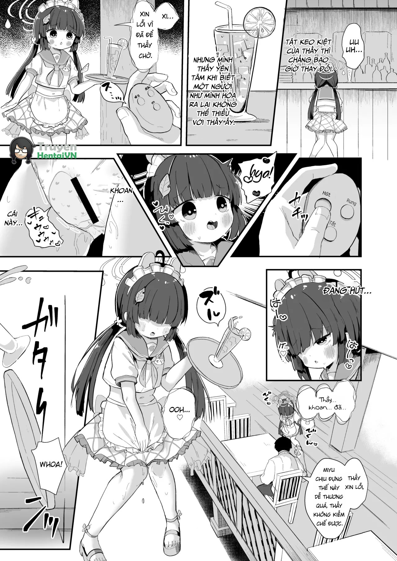 Đọc truyện hentai O o Furu Usagi ni Kashizukaseru (Blue Archive) - Oneshot