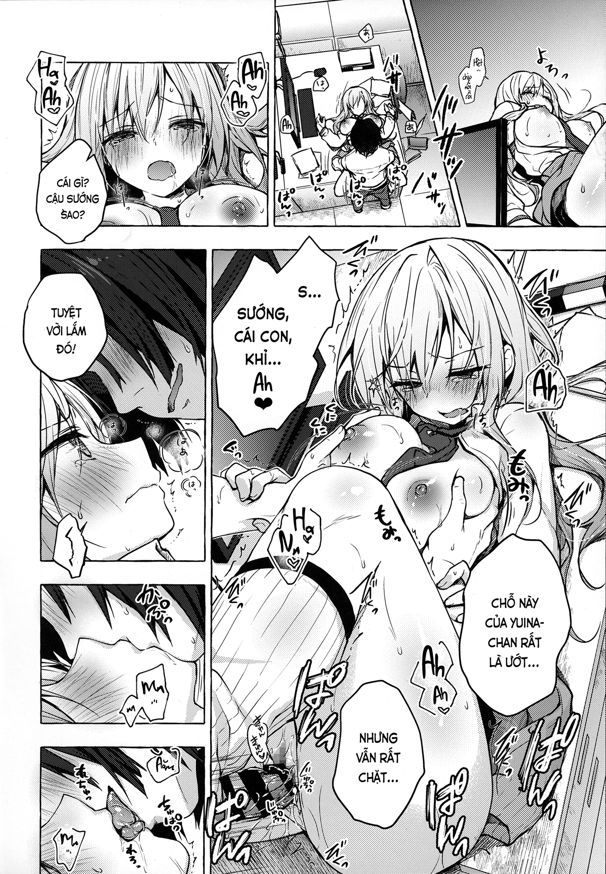 Đọc truyện hentai Ấy cùng gái lai Tây, Yuina-chan♡ (nguyên tác) - 01. Tình đơn phương đỏ mặt vì tôi!?